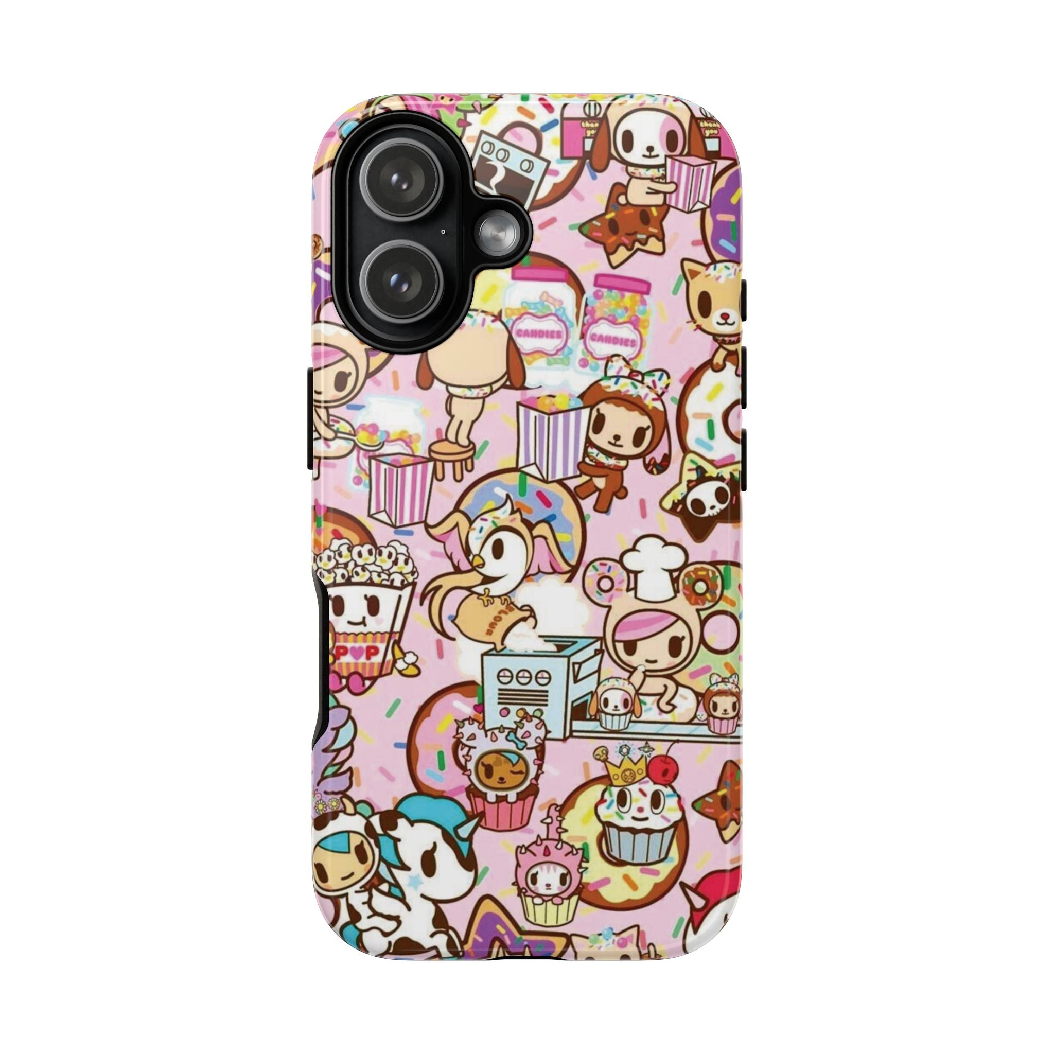 6 Style Chibi Characters Inspire custom Trendy Phone Case Collection for iPhone 17-11, Samsung S25-S21 - Senpai Wear