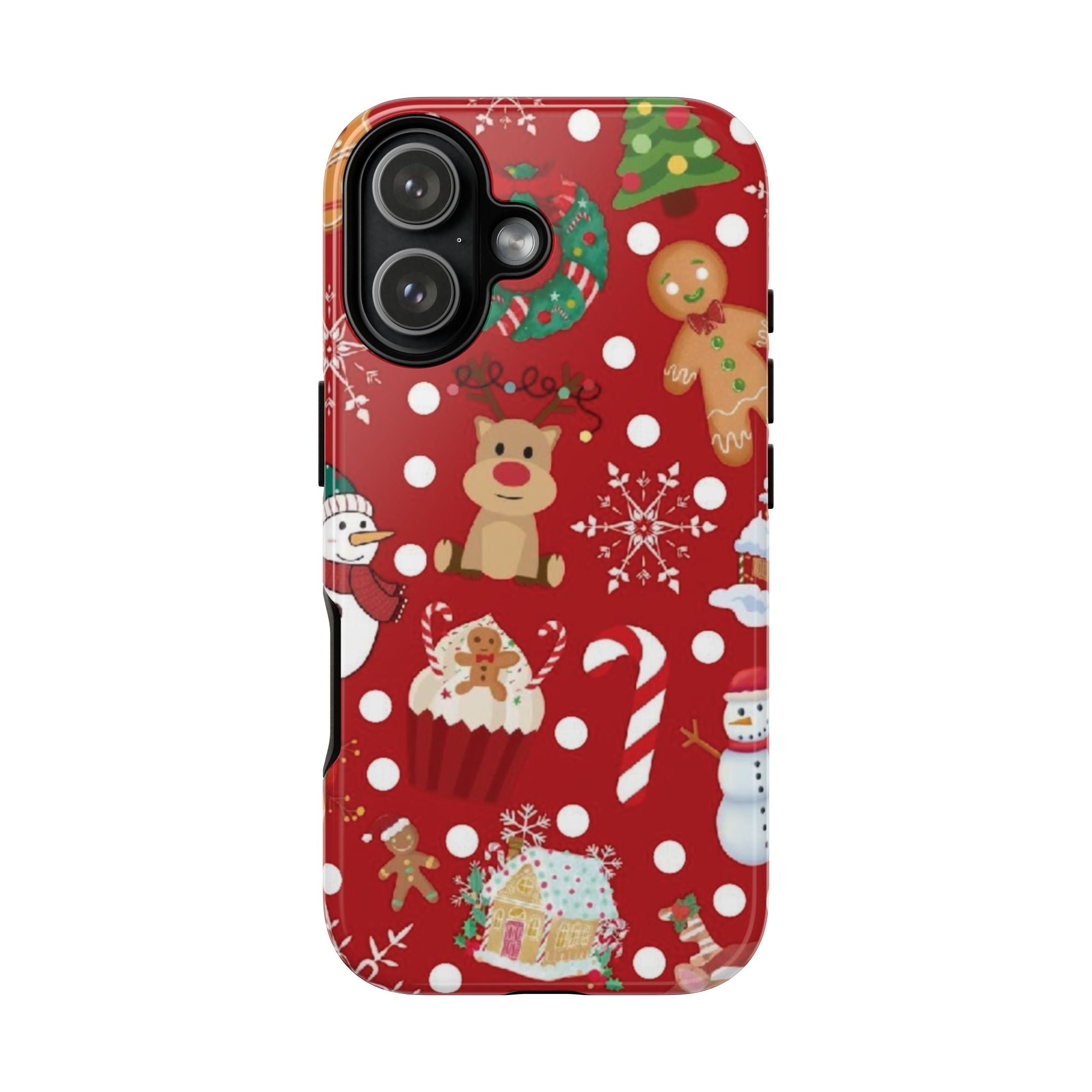 6 Style Christmas Characters Inspire custom Trendy Phone Case Collection for iPhone 17-11, Samsung S25-S21 - Senpai Wear