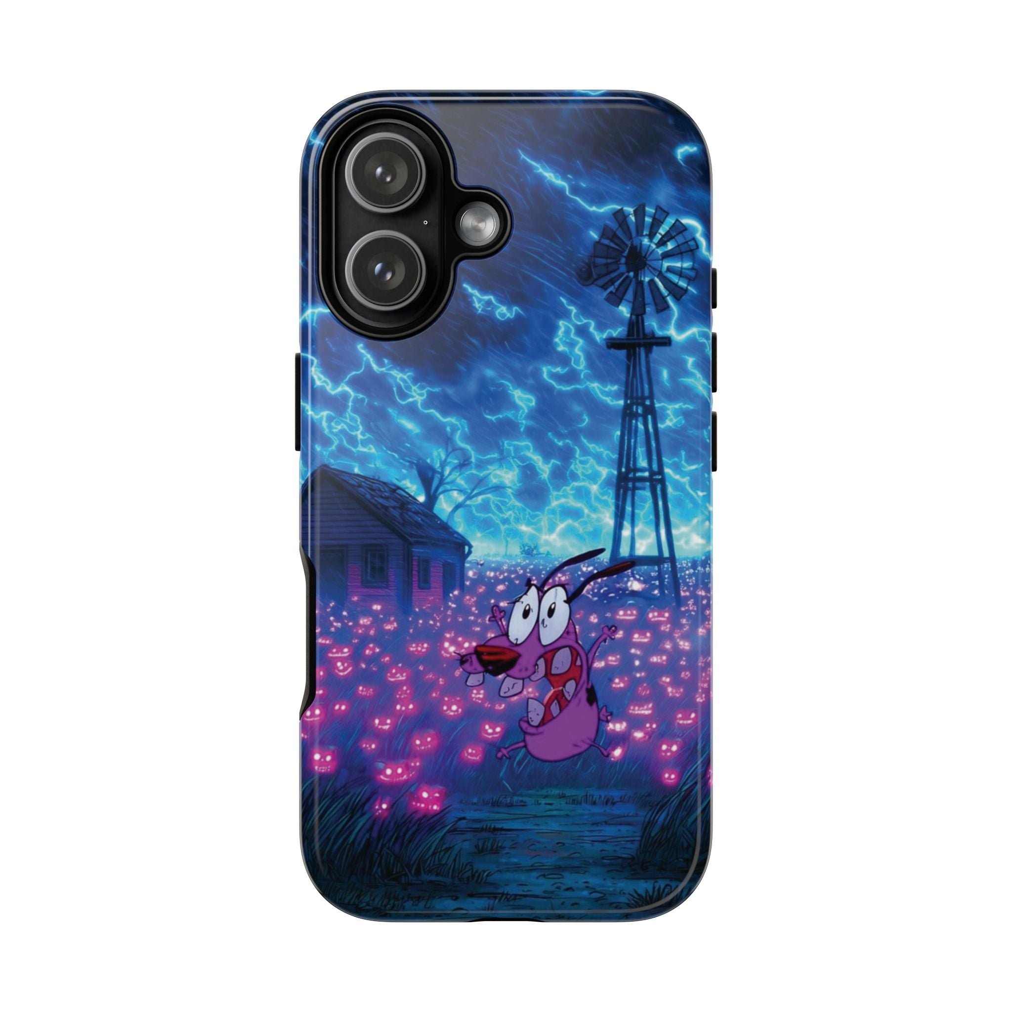 6 Style Courage the Cowardly Dog Inspire custom Trendy Phone Case Collection for iPhone 17-11, Samsung S25-S21 - Senpai Wear