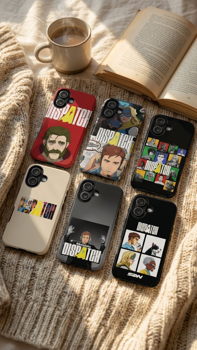 6 Style Dispatch Characters Inspire custom Trendy Phone Case Collection for iPhone 17-11, Samsung S25-S21 - Senpai Wear
