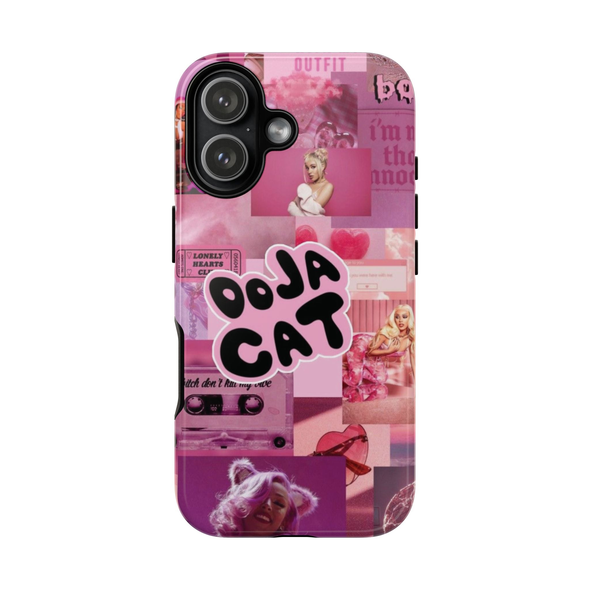 6 Style Doja Cat Inspire Artist Phone Case Collection for iPhone 17-11, Samsung S25-S21 - Senpai Wear