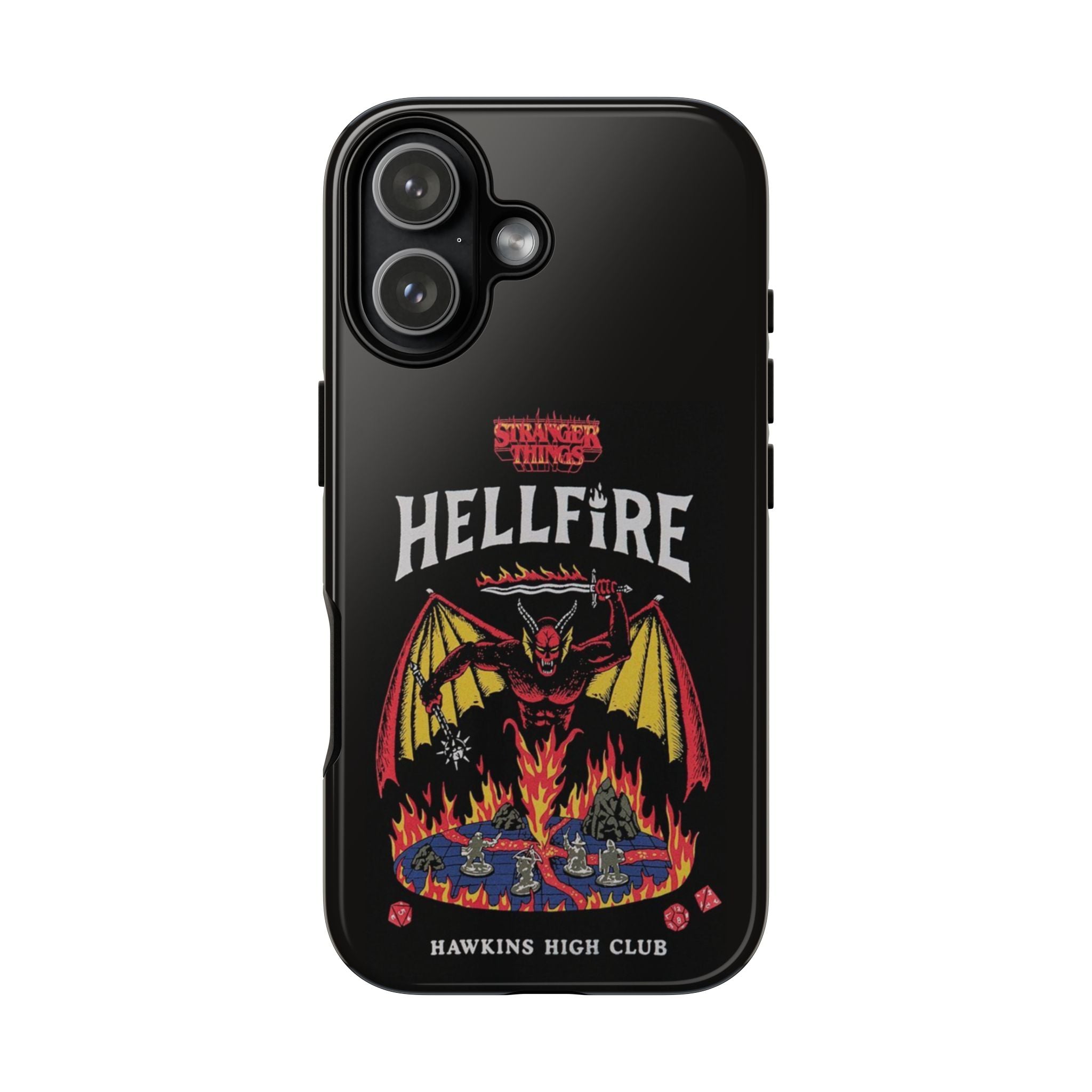 6 Style Hellfire Club Stranger Things Inspire custom Trendy Phone Case Collection for iPhone 17-11, Samsung S25-S21 - Senpai Wear