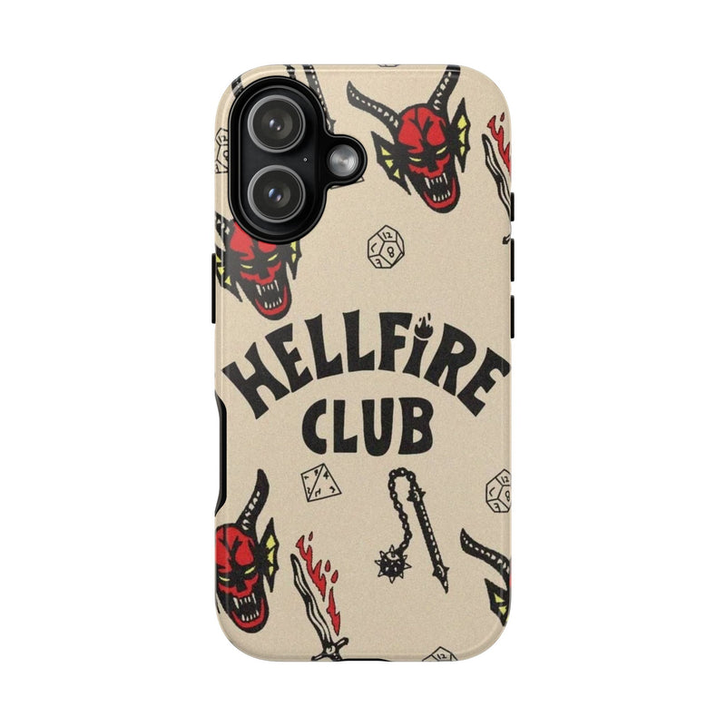 6 Style Hellfire Club Stranger Things Inspire custom Trendy Phone Case Collection for iPhone 17-11, Samsung S25-S21 - Senpai Wear
