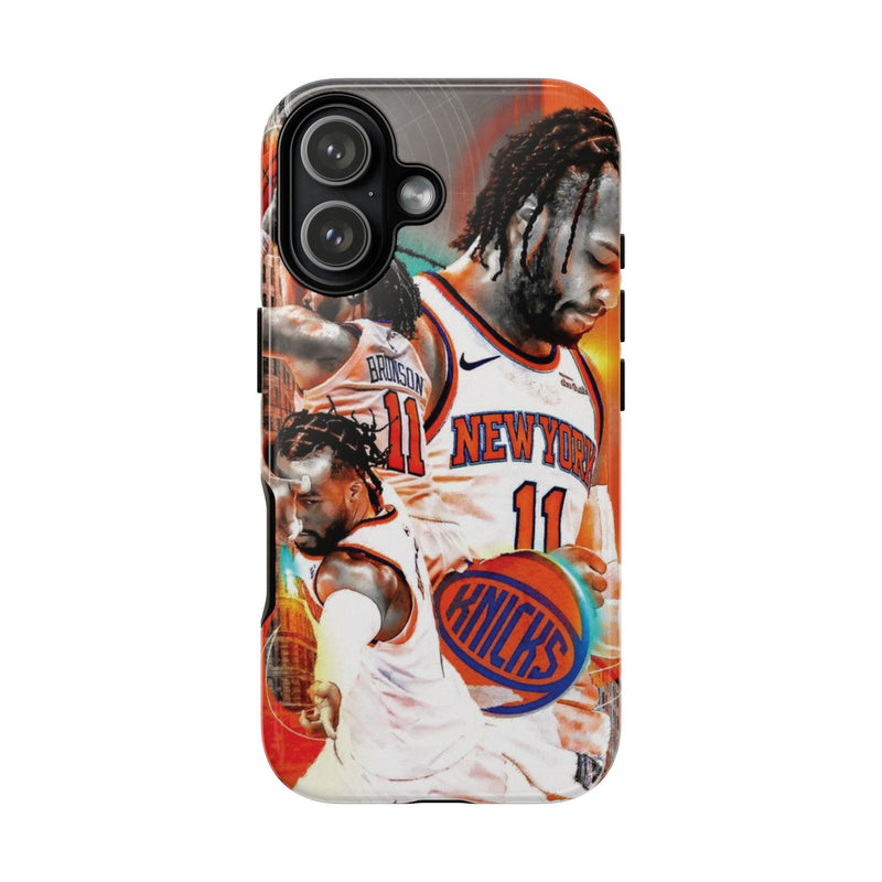 6 Style Jalen Brunson Basketball Player NBA Inspire custom Sport Phone Case Collection for iPhone 17-11, Samsung S25-S21 - Senpai Wear