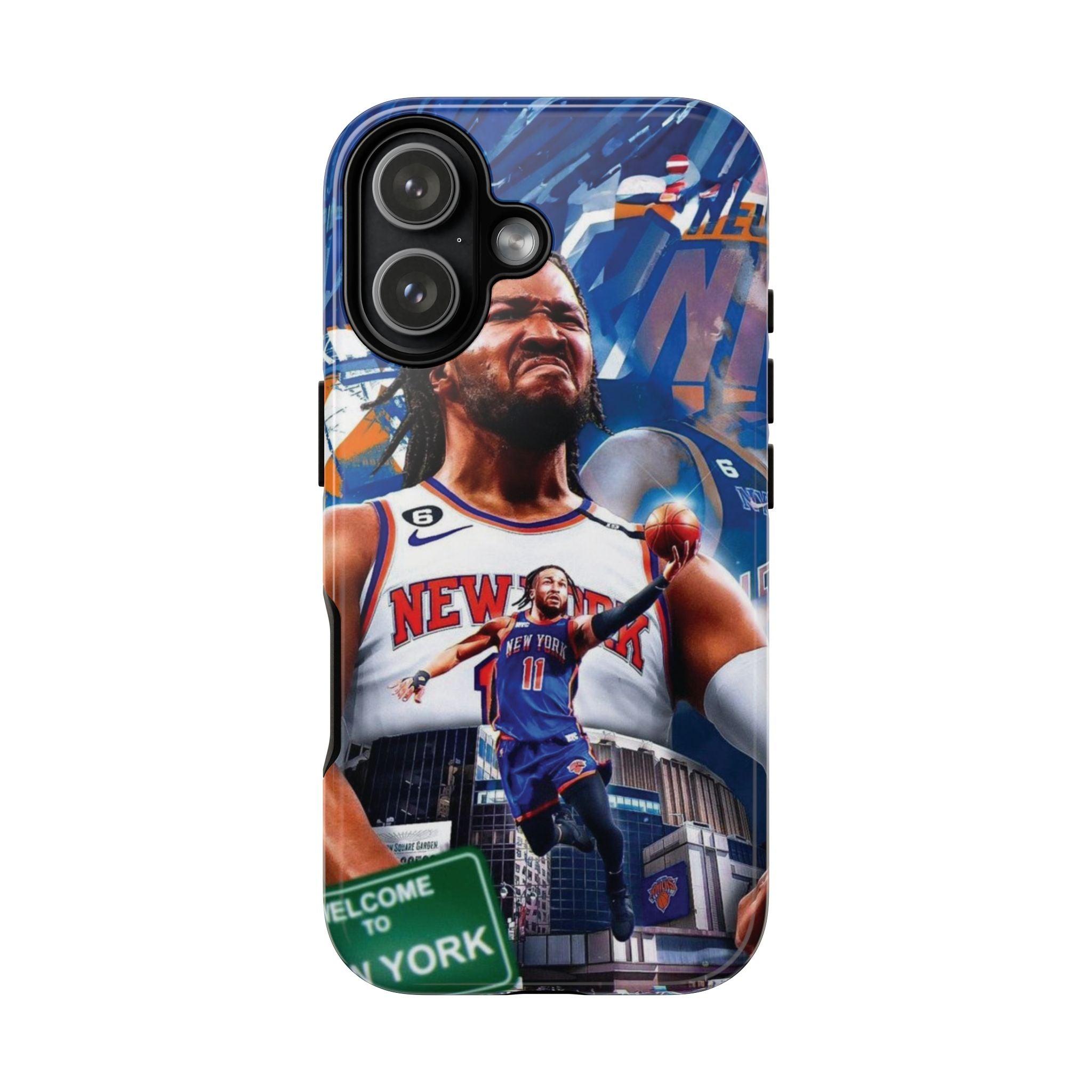 6 Style Jalen Brunson Basketball Player NBA Inspire custom Sport Phone Case Collection for iPhone 17-11, Samsung S25-S21 - Senpai Wear