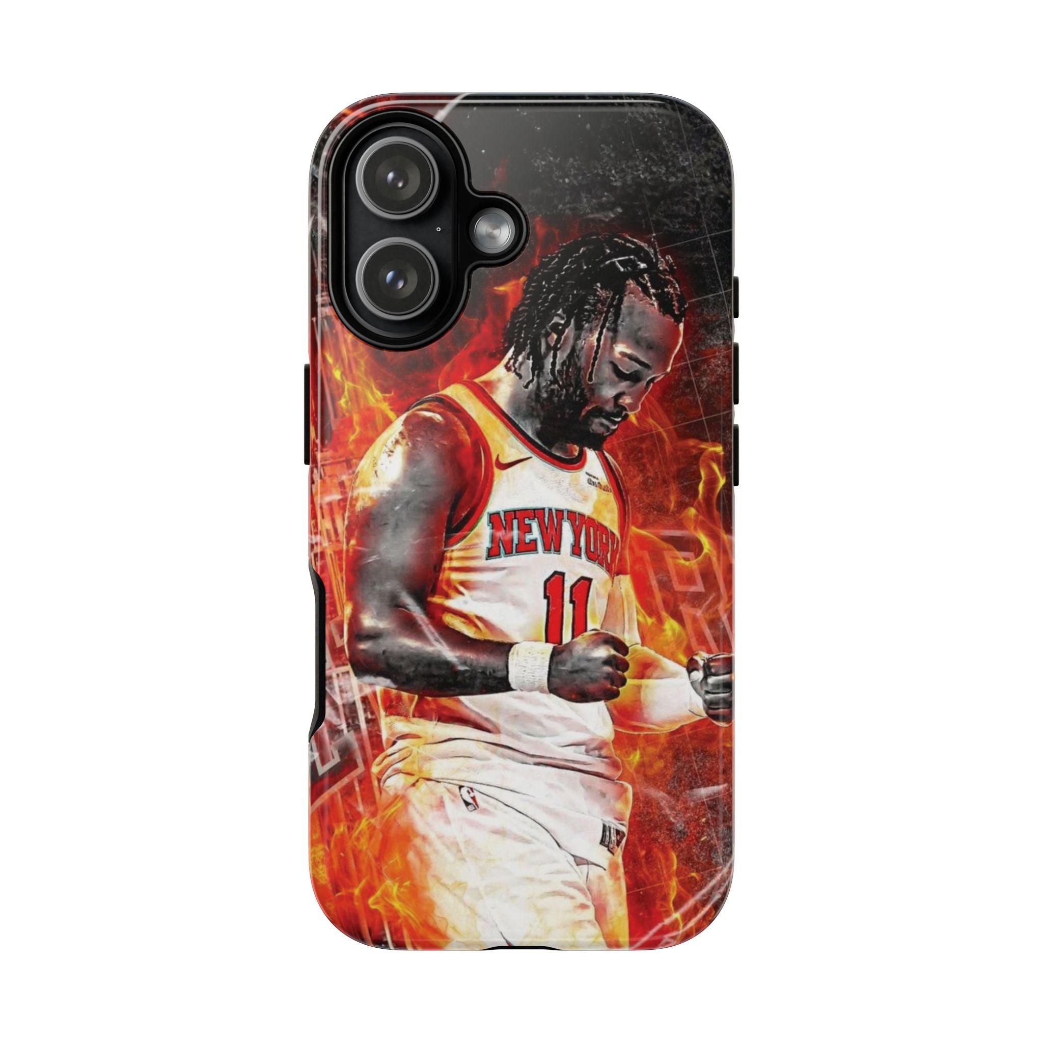 6 Style Jalen Brunson Basketball Player NBA Inspire custom Sport Phone Case Collection for iPhone 17-11, Samsung S25-S21 - Senpai Wear