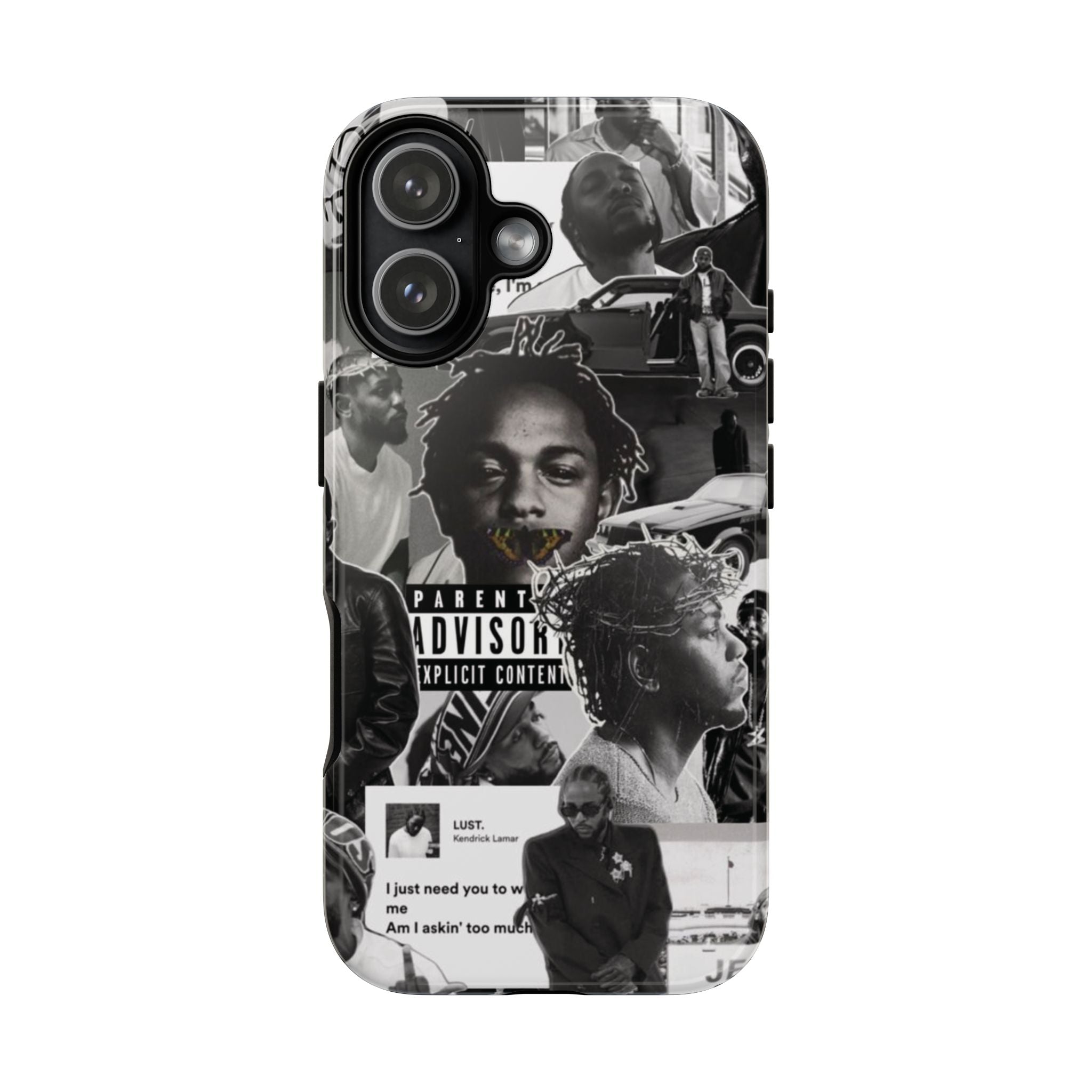 6 Style Kendrick Lamar Inspire Artist Phone Case Collection for iPhone 17-11, Samsung S25-S21 - Senpai Wear