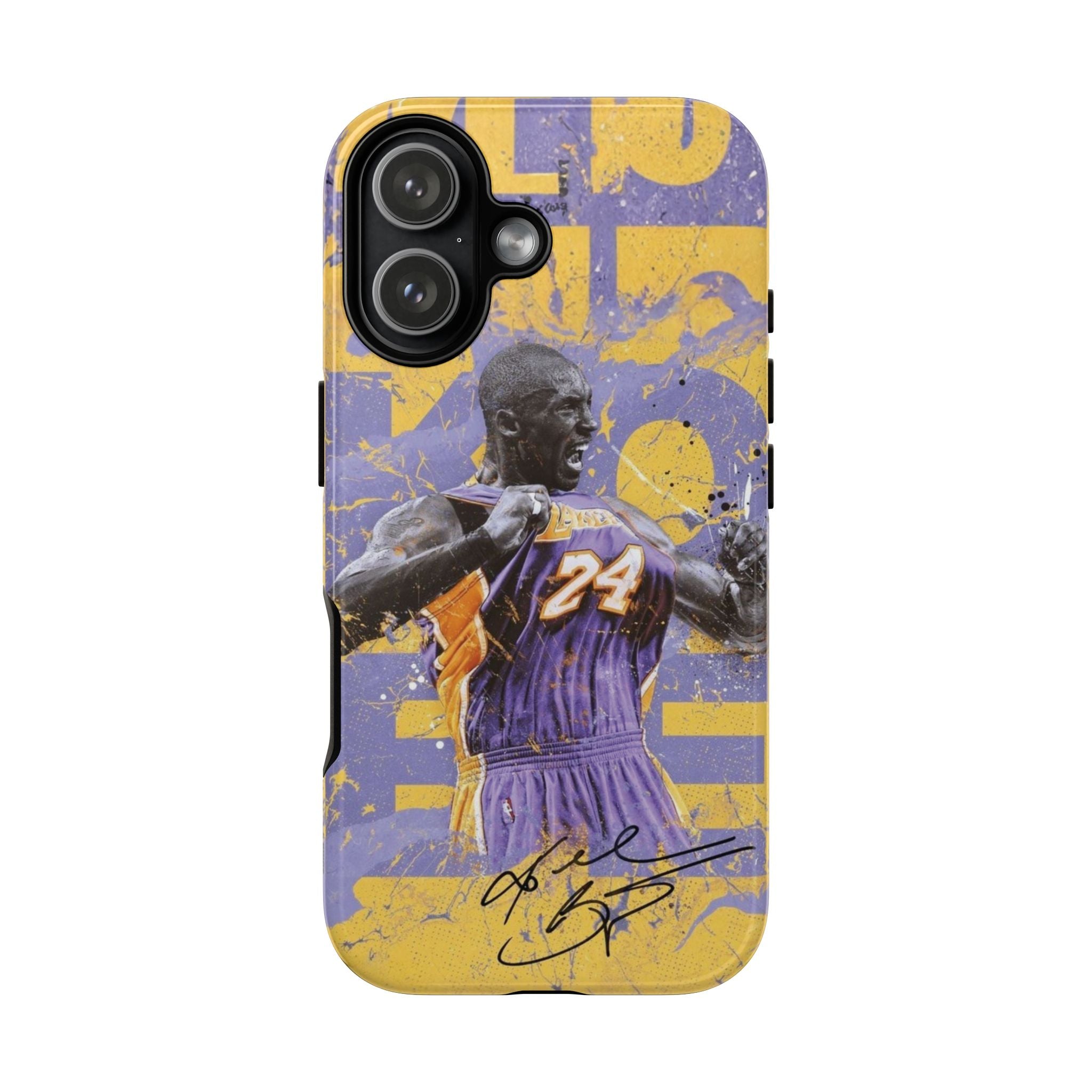 6 Style Kobe Bryant Basketball Player NBA Inspire custom Sport Phone Case Collection for iPhone 17-11, Samsung S25-S21 - Senpai Wear