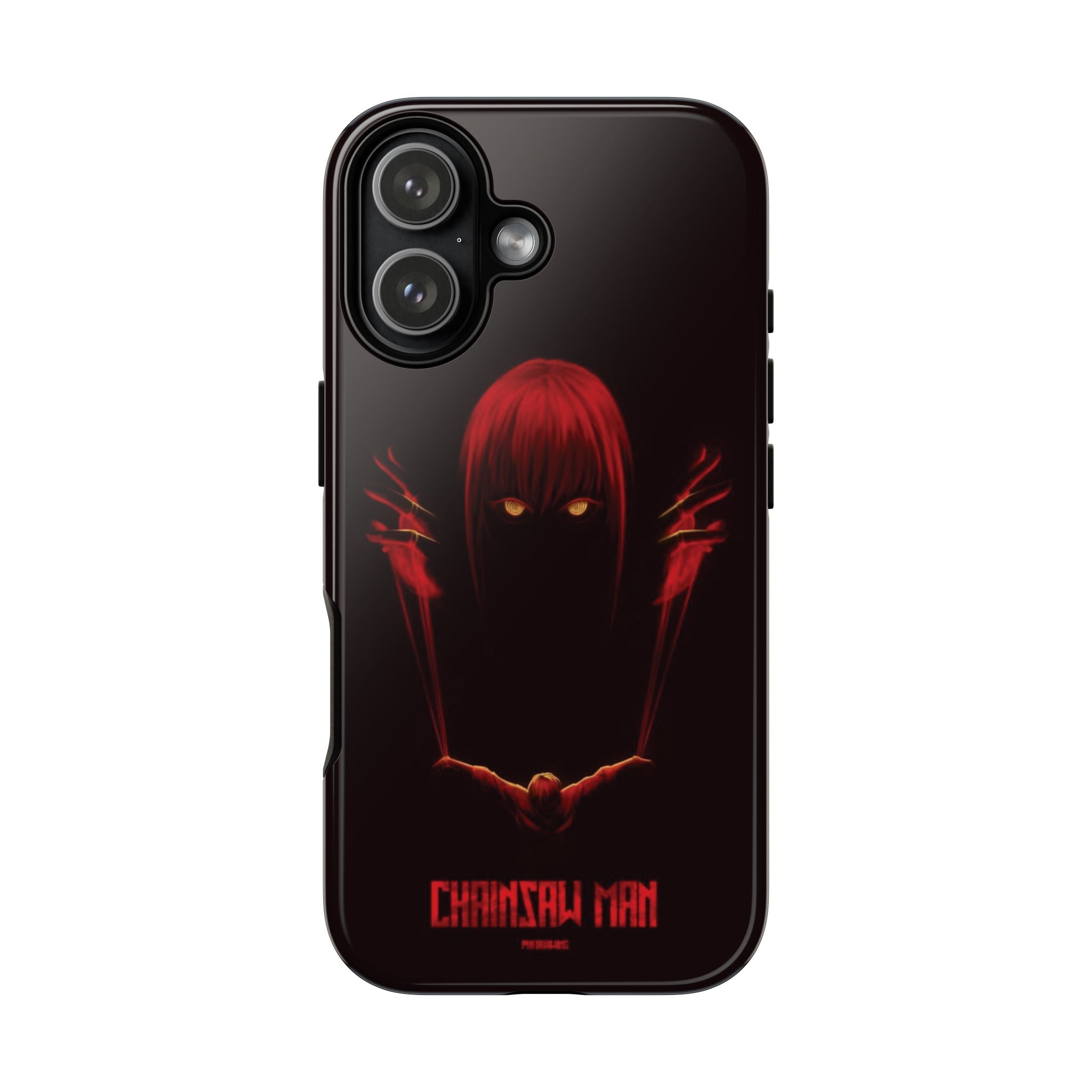 6 Style Makima Chainsaw Man Inspire custom Anime Phone Case Collection for iPhone 17-11, Samsung S25-S21 - Senpai Wear
