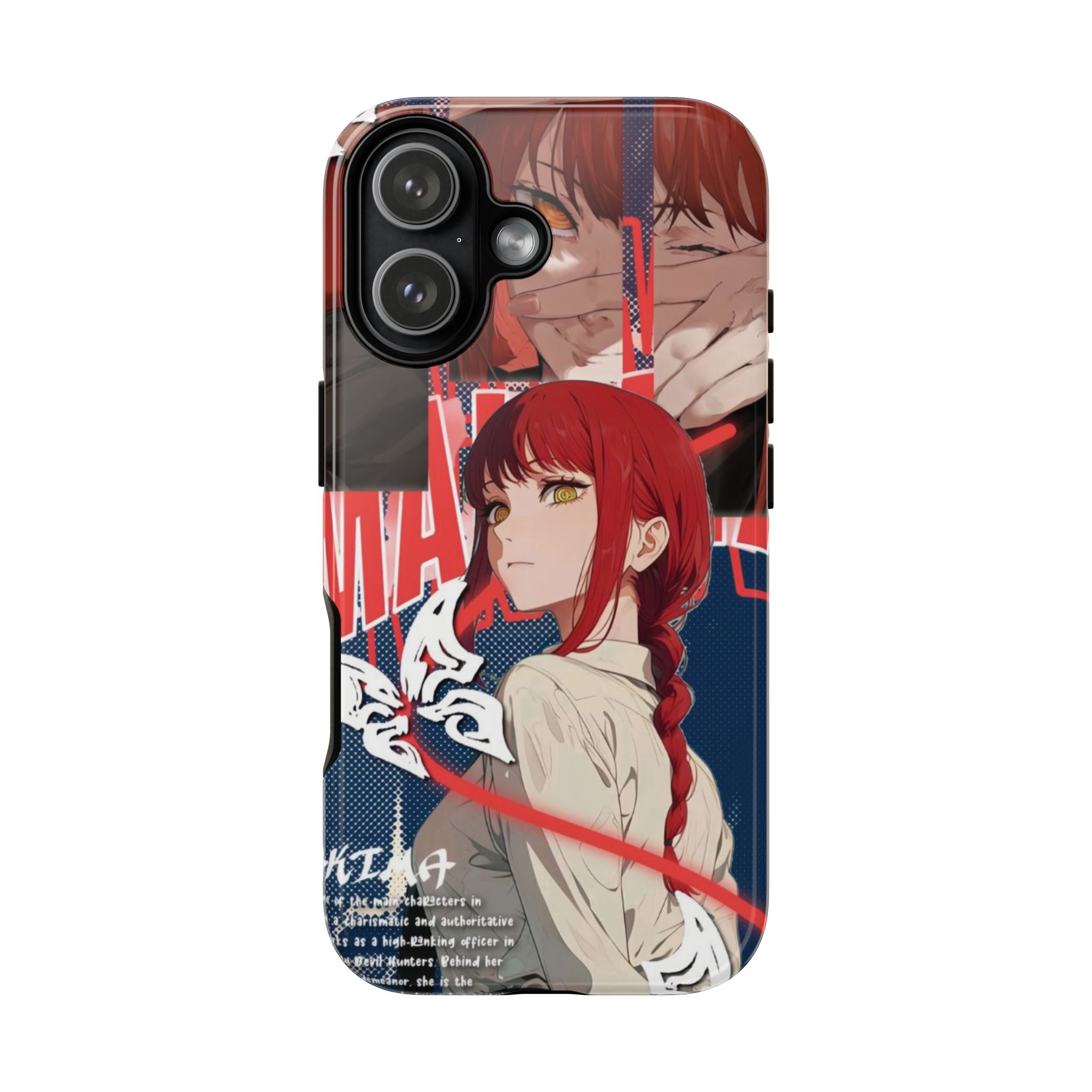 6 Style Makima Chainsaw Man Inspire custom Anime Phone Case Collection for iPhone 17-11, Samsung S25-S21 - Senpai Wear