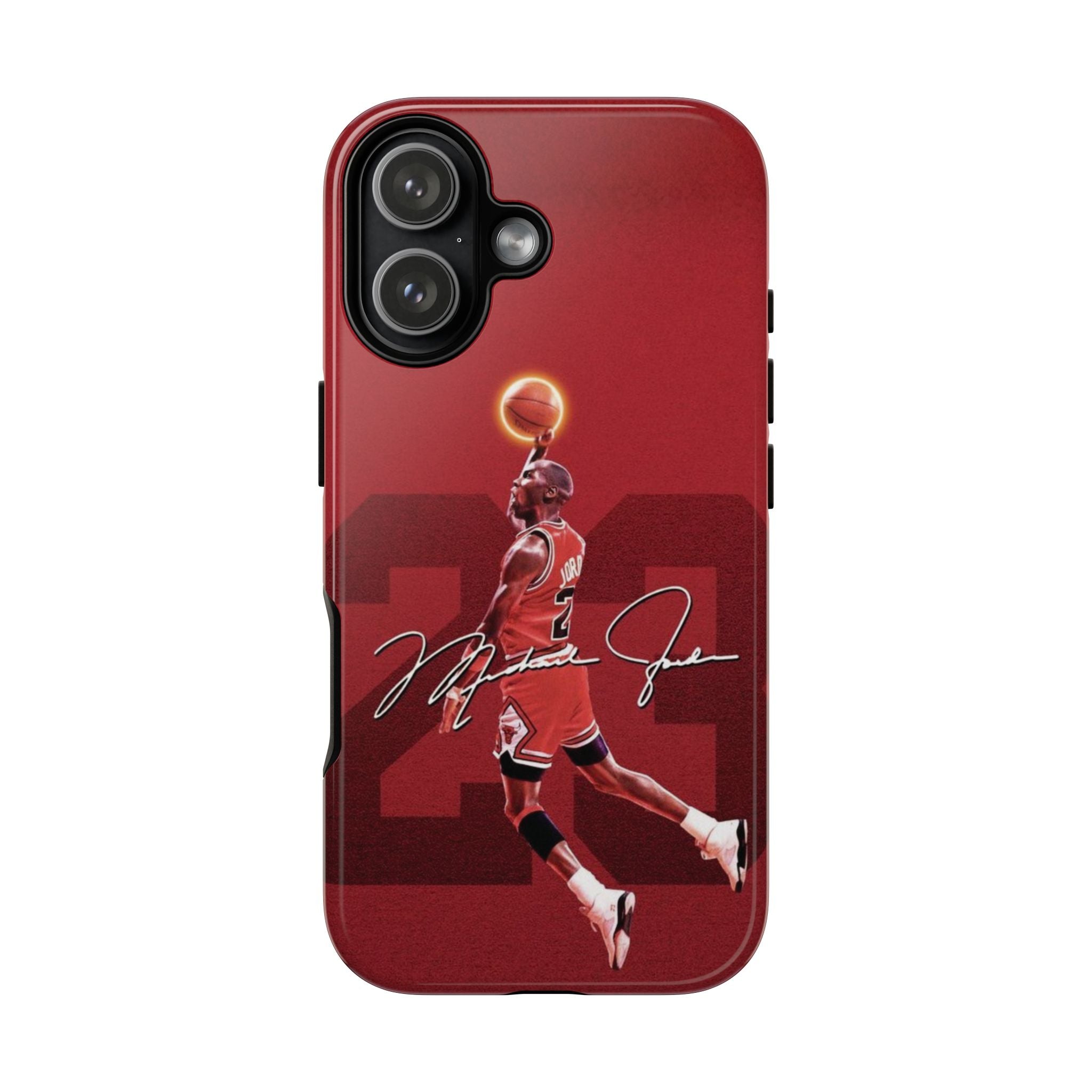 6 Style Michael Jordan Basketball Player NBA Inspire custom Sport Phone Case Collection for iPhone 17-11, Samsung S25-S21 - Senpai Wear
