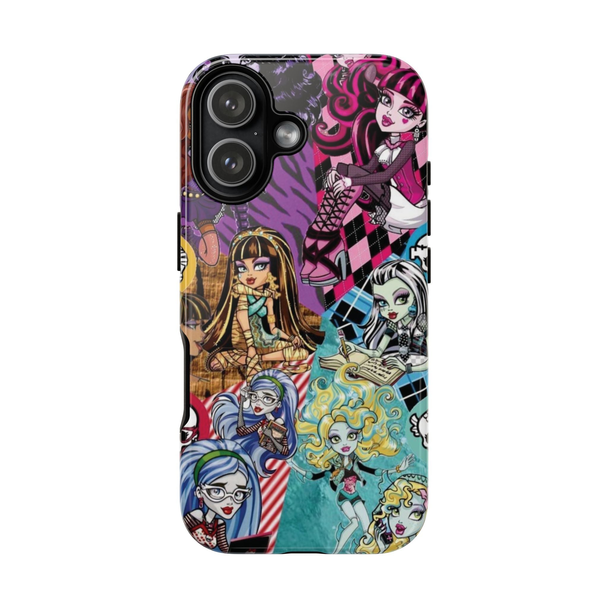 6 Style Monster High Characters Inspire custom Trendy Phone Case Collection for iPhone 17-11, Samsung S25-S21 - Senpai Wear
