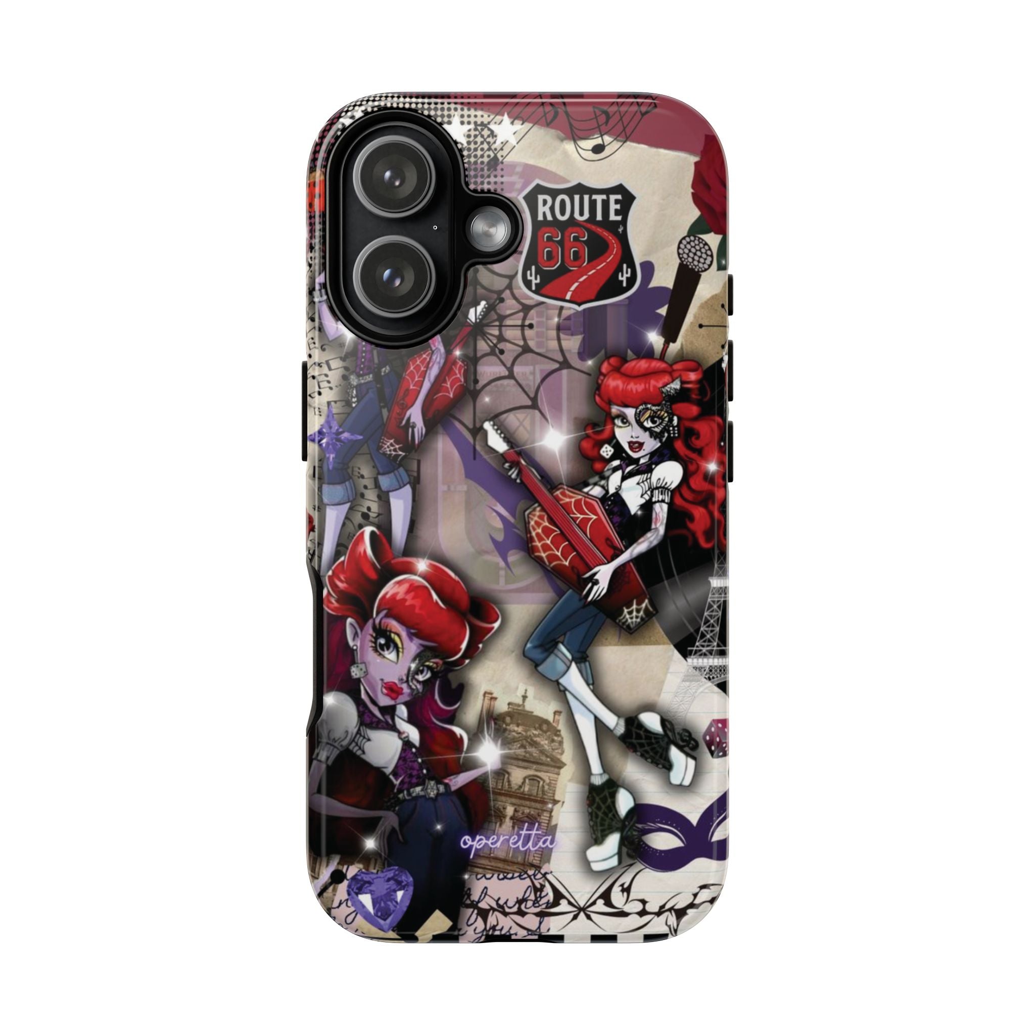 6 Style Monster High Characters Inspire custom Trendy Phone Case Collection for iPhone 17-11, Samsung S25-S21 - Senpai Wear