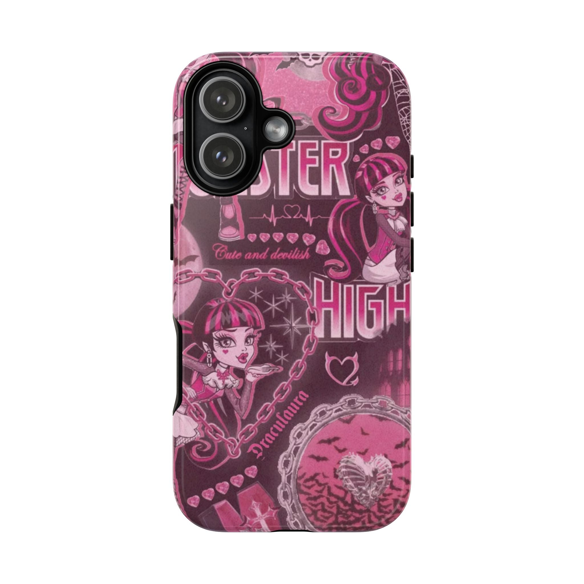6 Style Monster High Characters Inspire custom Trendy Phone Case Collection for iPhone 17-11, Samsung S25-S21 - Senpai Wear