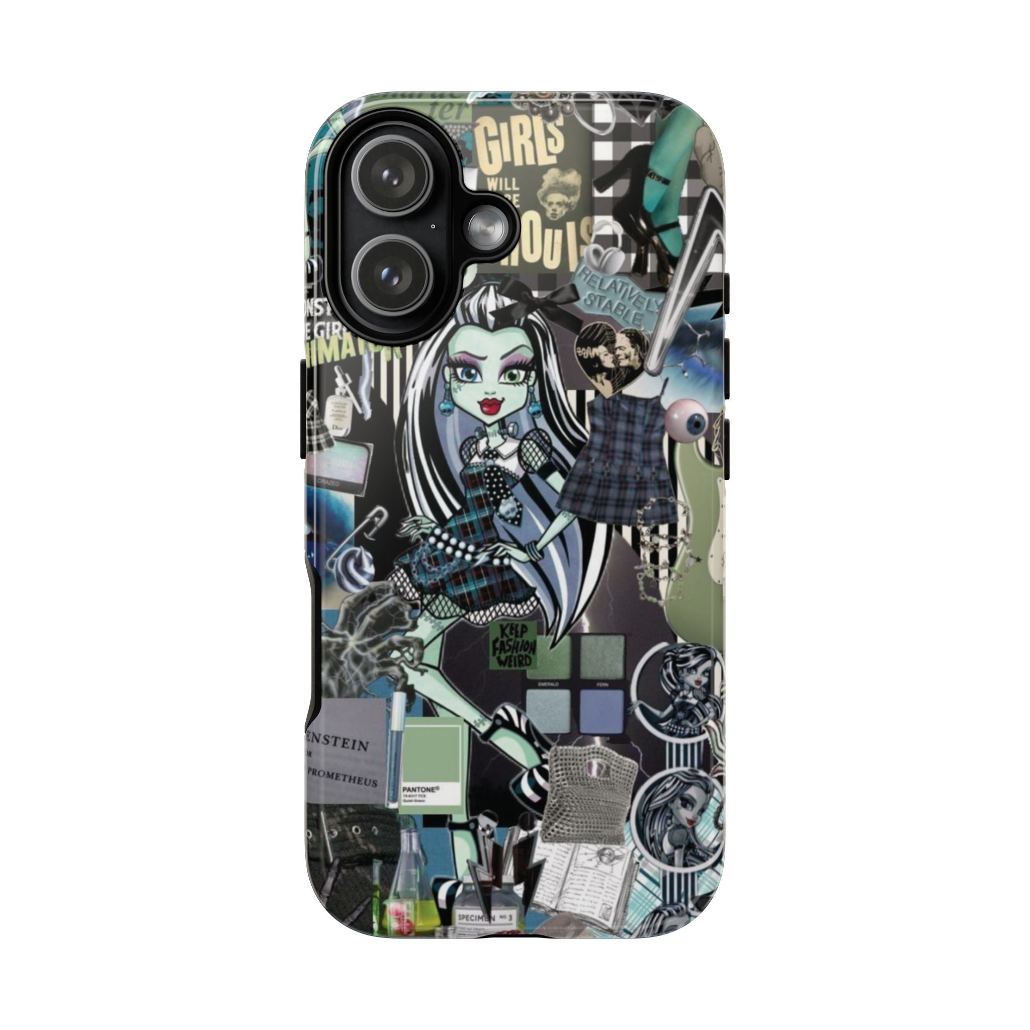 6 Style Monster High Characters Inspire custom Trendy Phone Case Collection for iPhone 17-11, Samsung S25-S21 - Senpai Wear