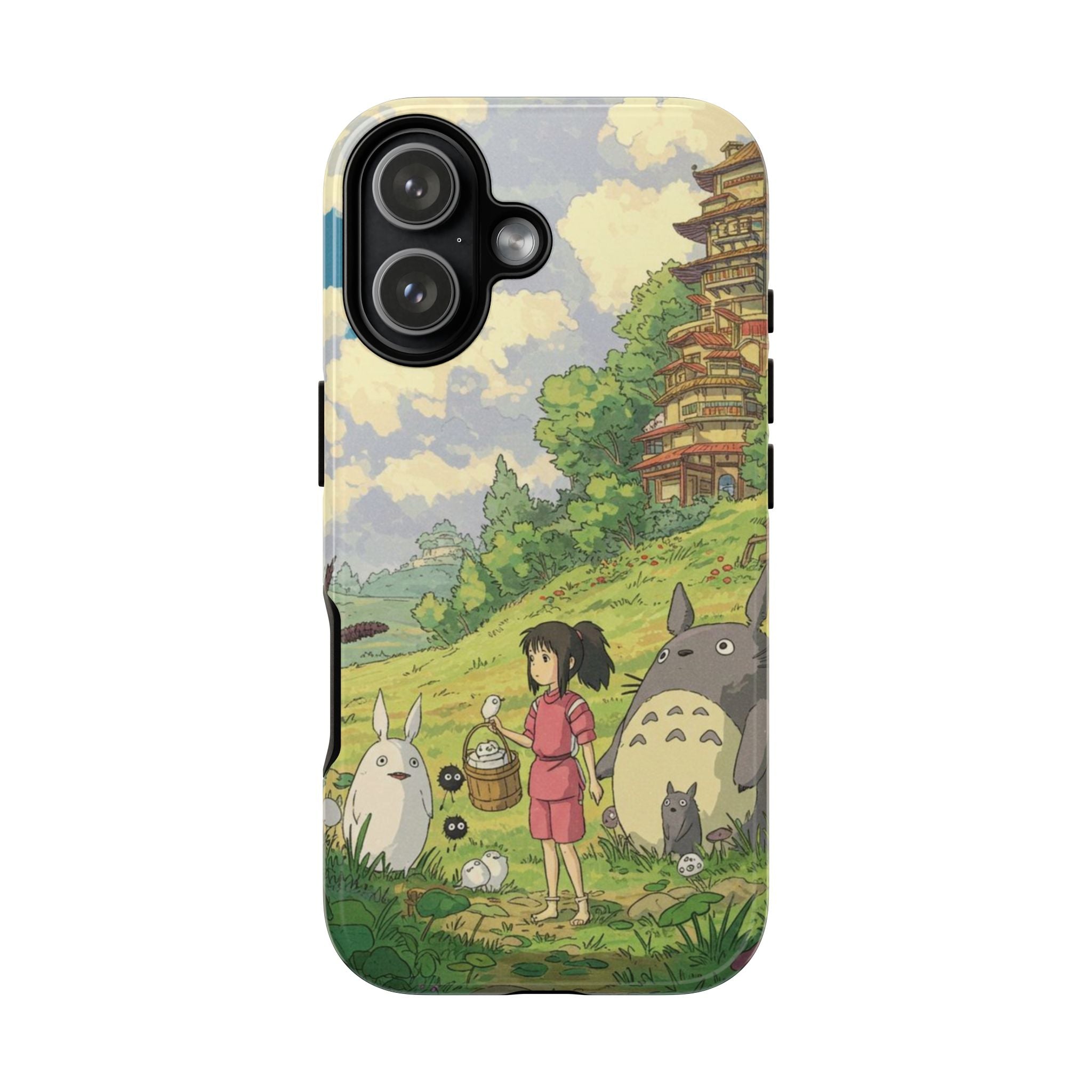 6 Style My Neighbor Totoro Studio Ghibli Series Anime Inspire custom Anime Phone Case Collection for iPhone 17-11, Samsung S25-S21 - Senpai Wear