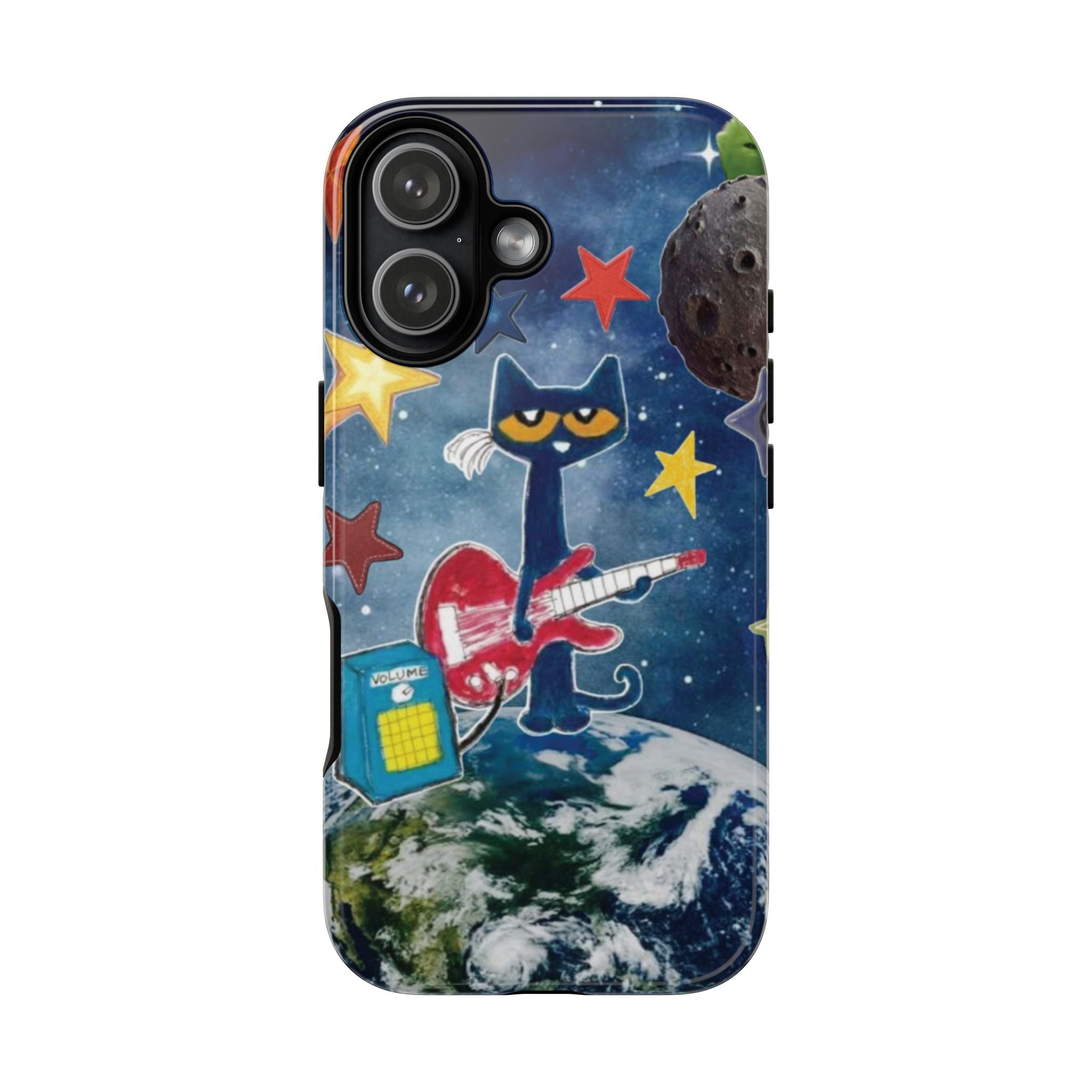6 Style Pete the Cat Inspire custom Artist Phone Case Collection for iPhone 17-11, Samsung S25-S21 - Senpai Wear