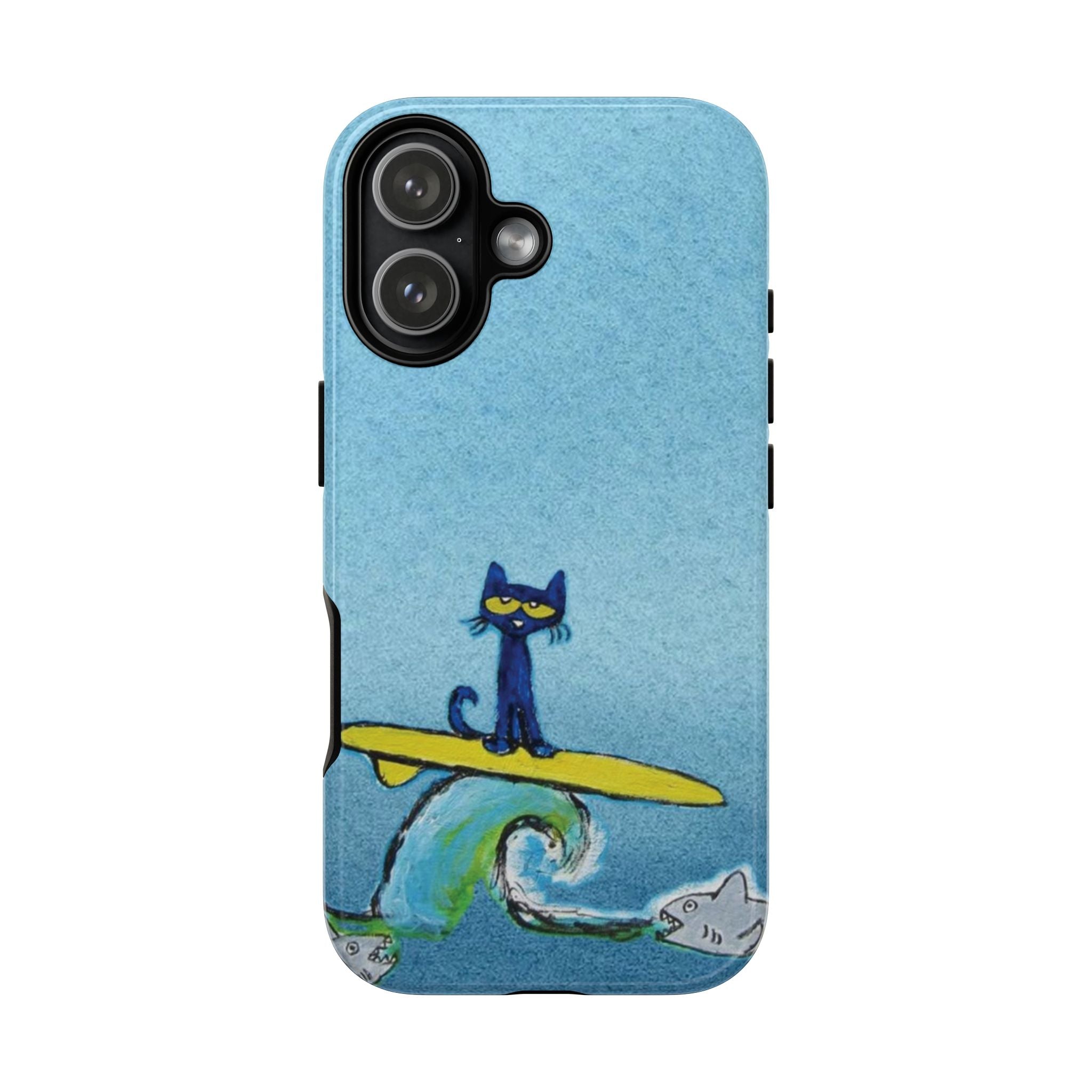 6 Style Pete the Cat Inspire custom Artist Phone Case Collection for iPhone 17-11, Samsung S25-S21 - Senpai Wear