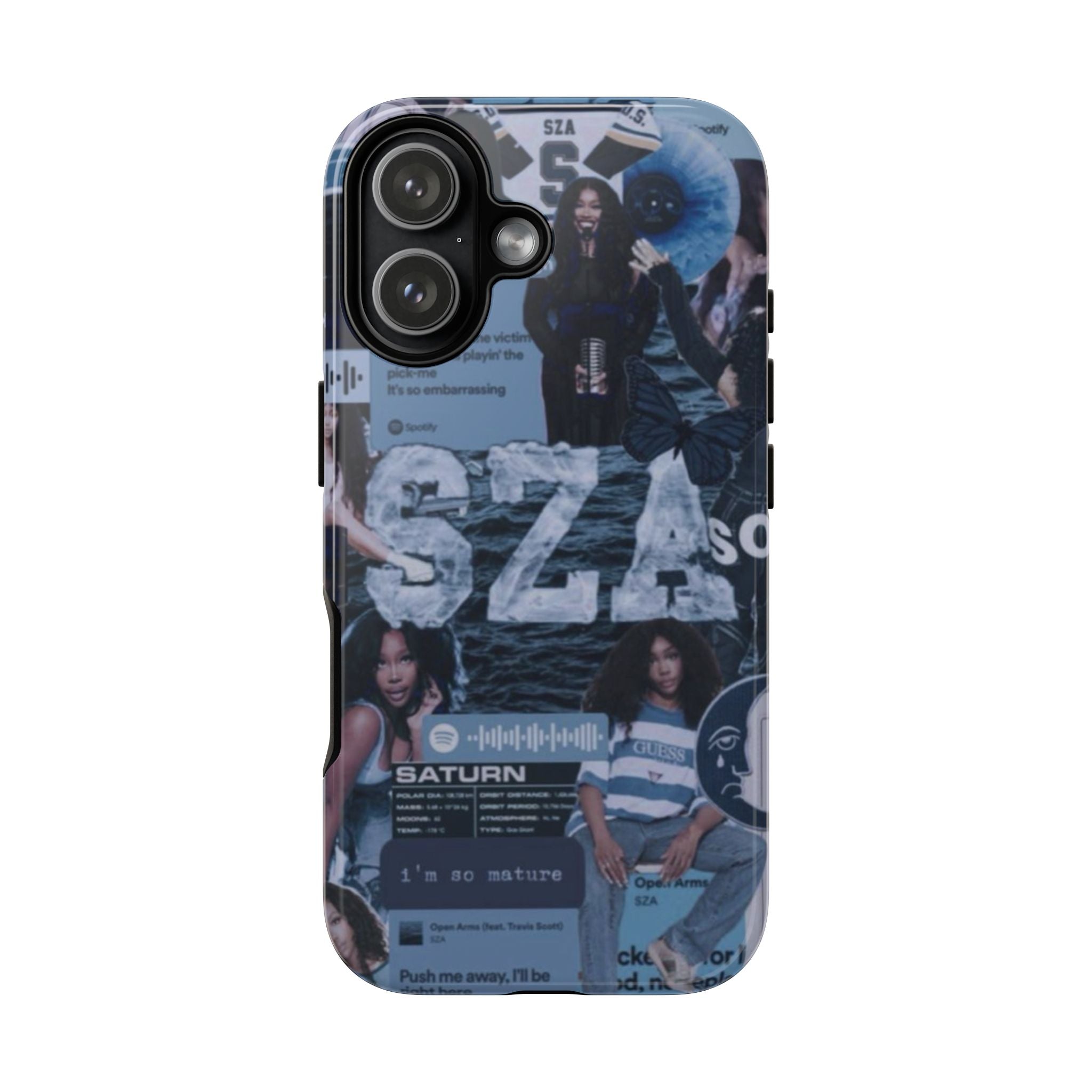 6 Style SZA Inspire Artist Phone Case Collection for iPhone 17-11, Samsung S25-S21 - Senpai Wear