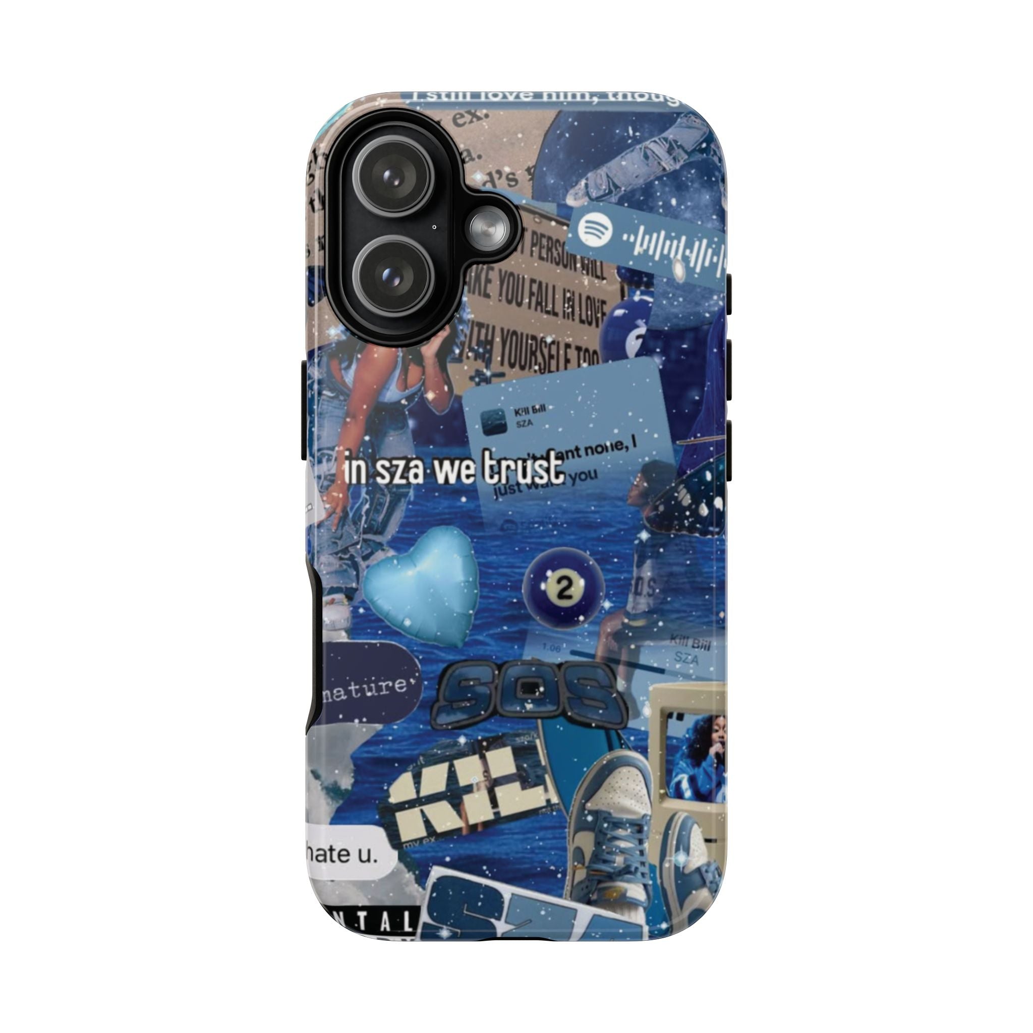 6 Style SZA Inspire Artist Phone Case Collection for iPhone 17-11, Samsung S25-S21 - Senpai Wear