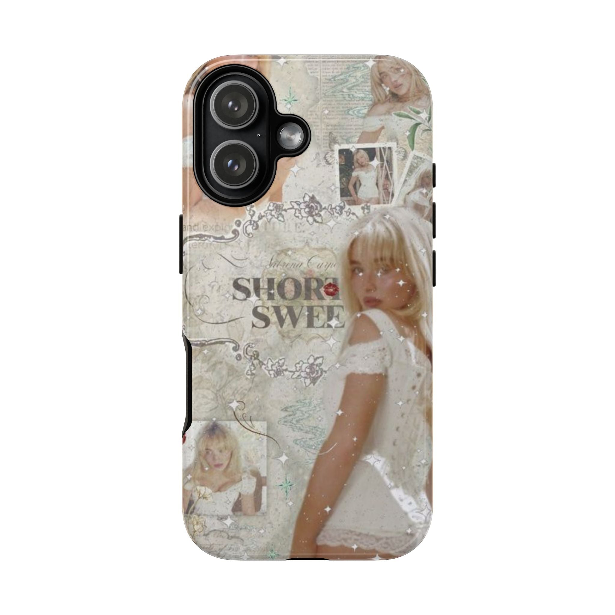 6 Style Sabrina Carpenter Inspire Artist Phone Case Collection for iPhone 17-11, Samsung S25-S21 - Senpai Wear