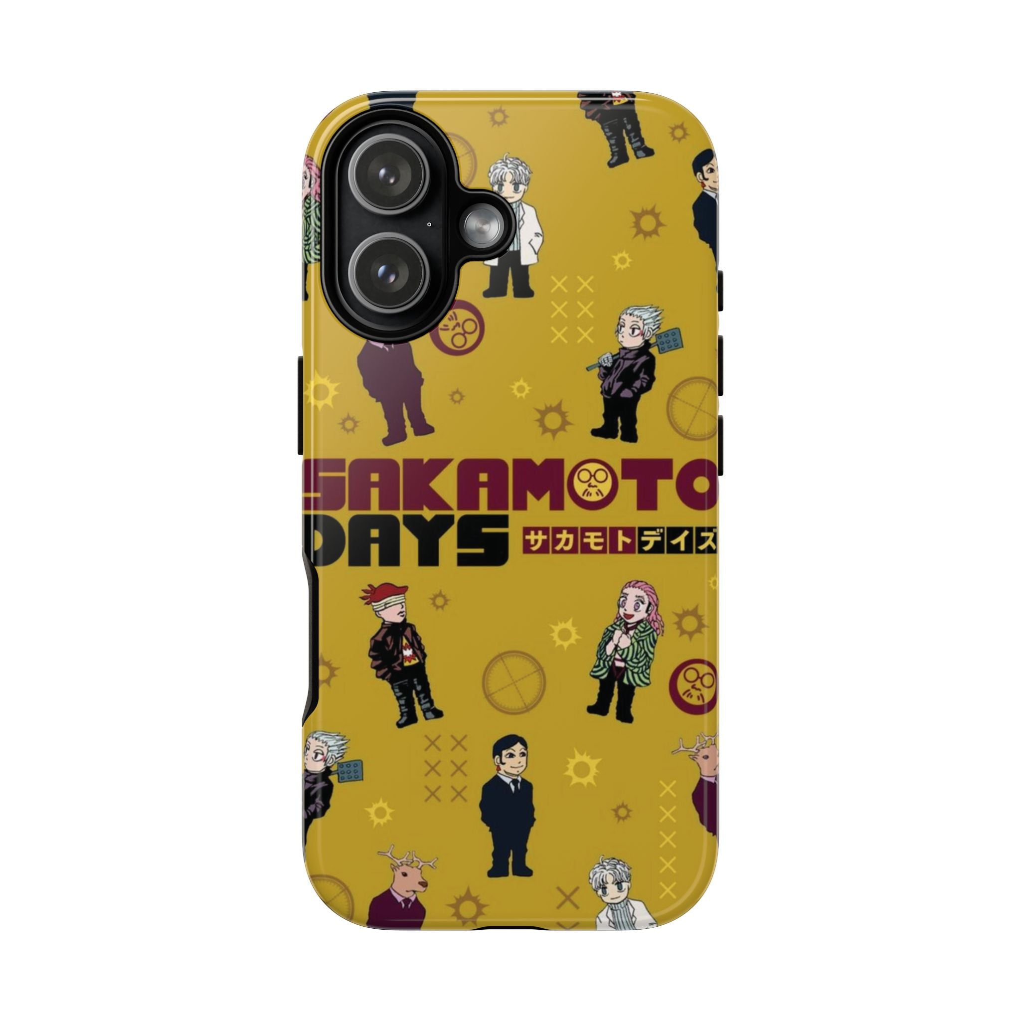 6 Style Sakamoto Sakamoto Days Inspire custom Anime Phone Case Collection for iPhone 17-11, Samsung S25-S21 - Senpai Wear