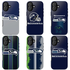6 Style Seattle Seahawks Football Team NFL Inspire custom Sport Phone Case Collection for iPhone 17-11, Samsung S25-S21 - Senpai Wear