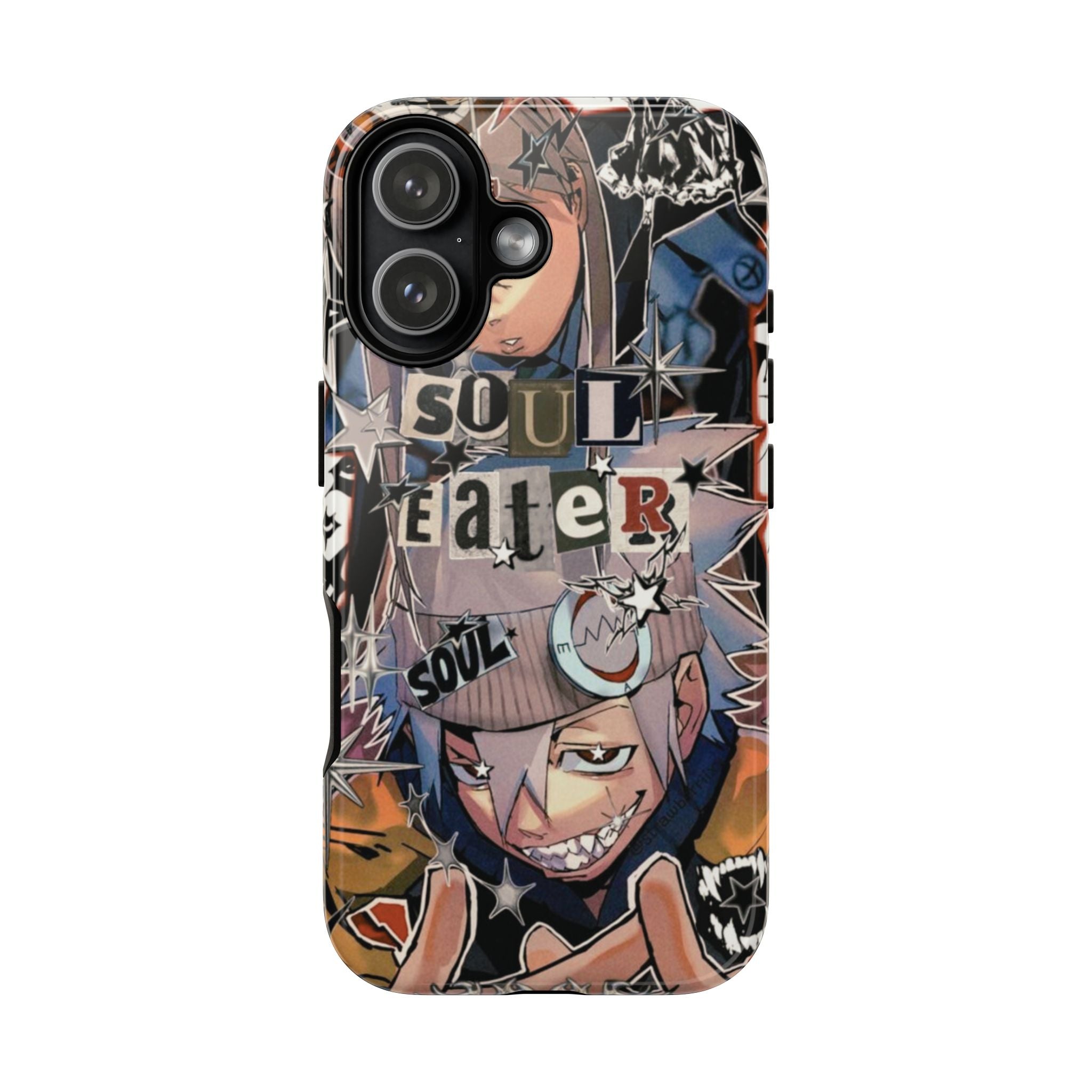 6 Style Soul Eater Characters Inspire custom Anime Phone Case Collection for iPhone 17-11, Samsung S25-S21 - Senpai Wear