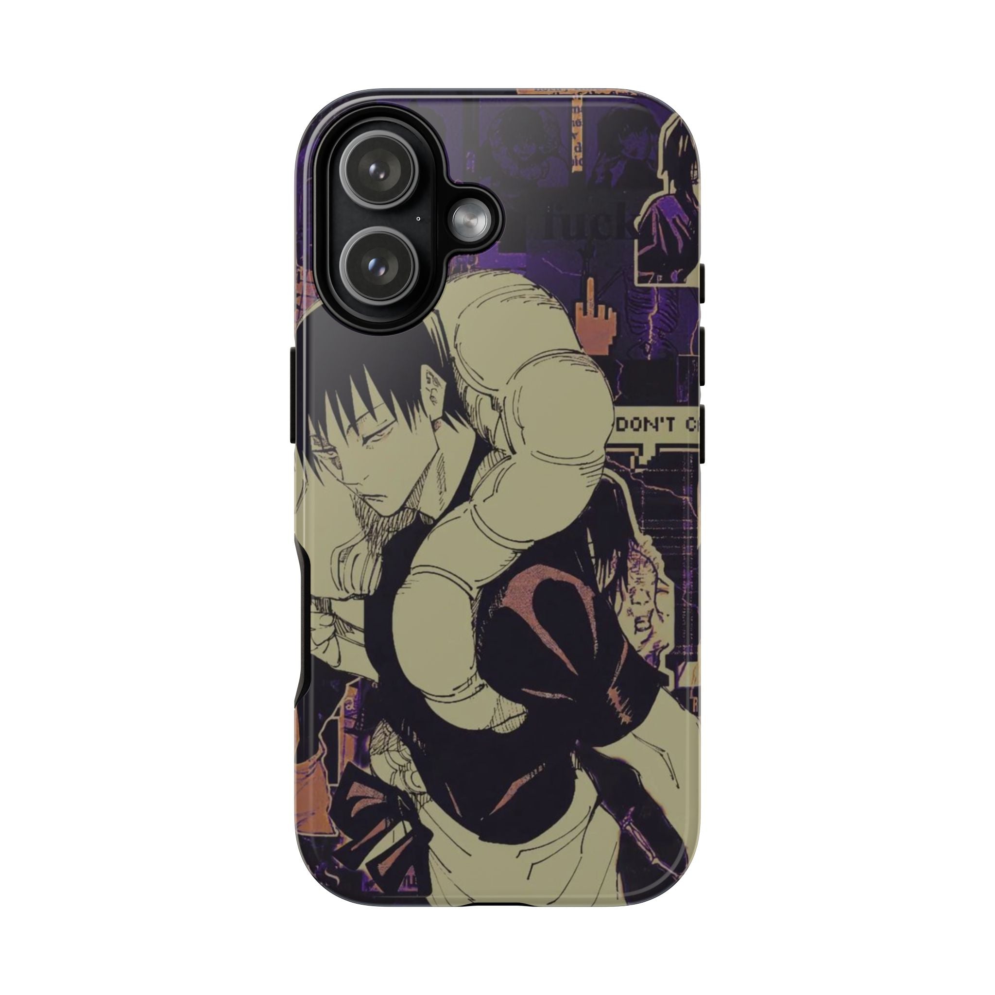 6 Style Toji Fushiguro Jujutsu Kaisen Inspire custom Anime Phone Case Collection for iPhone 17-11, Samsung S25-S21 - Senpai Wear