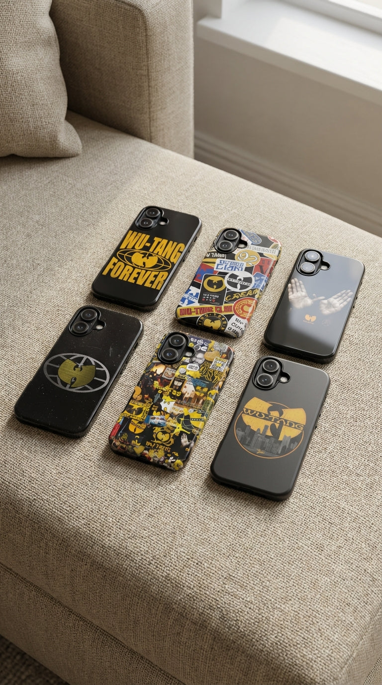 6 Style Wu-Tang Forever Inspire custom Artist Phone Case Collection for iPhone 17-11, Samsung S25-S21 - Senpai Wear
