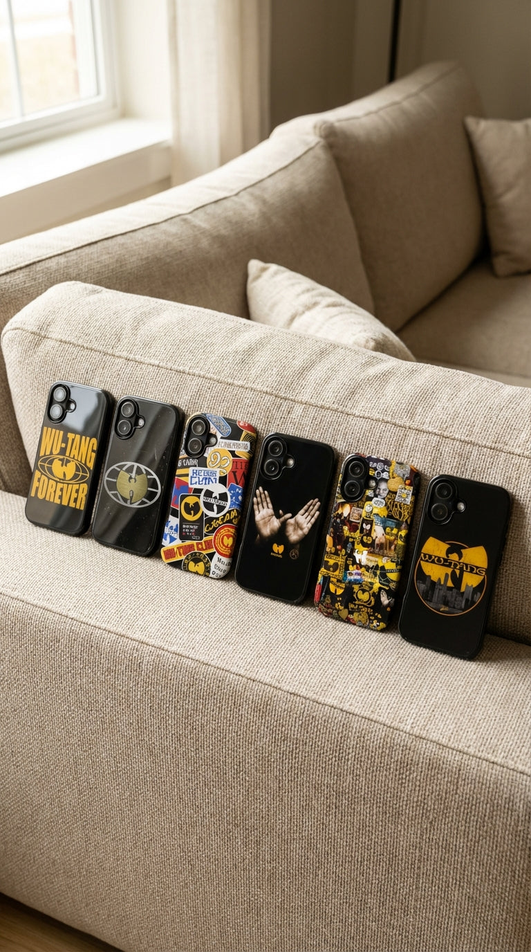 6 Style Wu-Tang Forever Inspire custom Artist Phone Case Collection for iPhone 17-11, Samsung S25-S21 - Senpai Wear