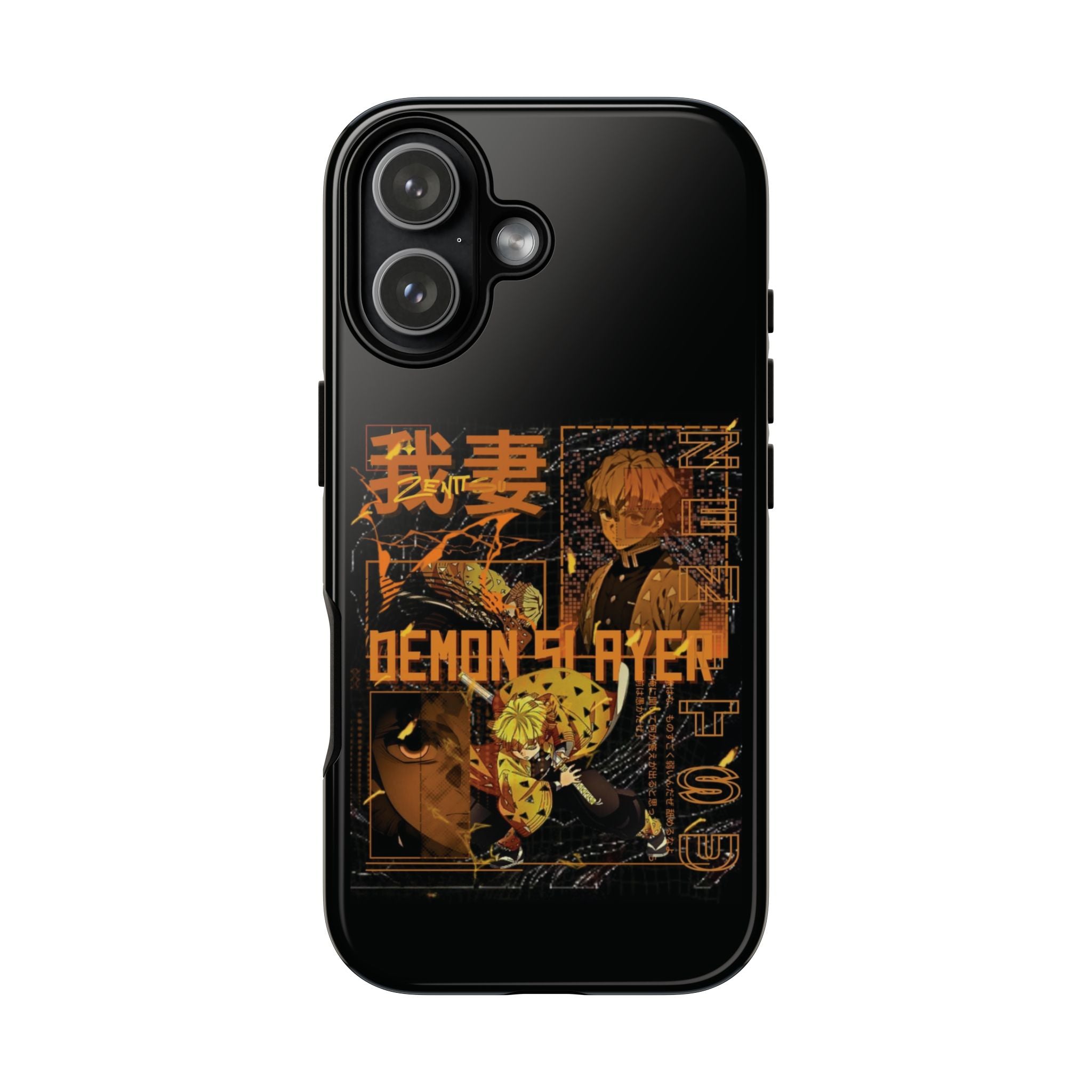 6 Style Zenitsu Agatsuma Demon Slayer Inspire custom Anime Phone Case Collection for iPhone 17-11, Samsung S25-S21 - Senpai Wear