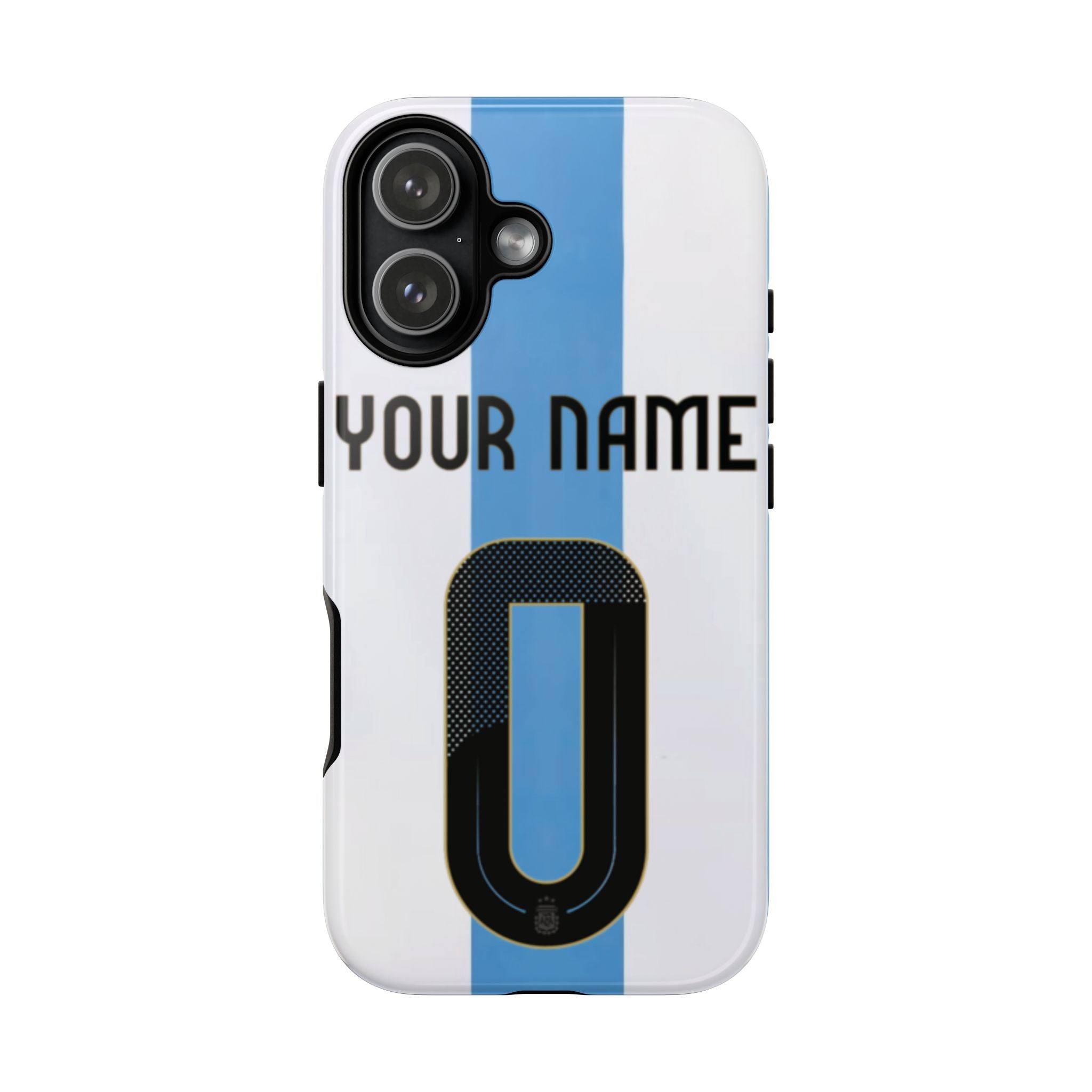 Custom Personal Back Number Jersey Argentina 2024 Soccer Team Inspire custom Sport Phone Case Collection for iPhone 17-11, Samsung S25-S21