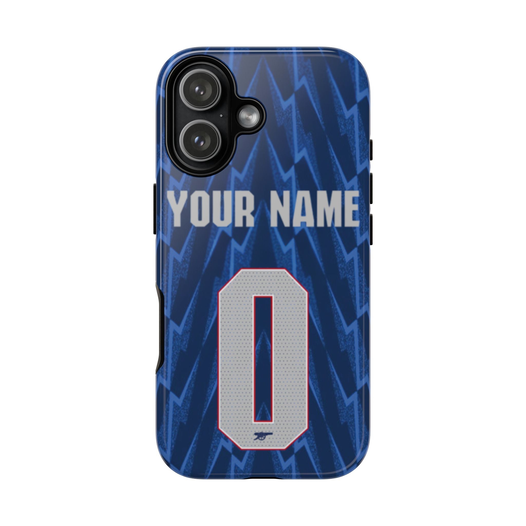 Custom Personal Back Number Jersey Arsenal 2025/2026 Cup Soocer Sport Phone Case Collection for iPhone 17-11, Samsung S25-S21