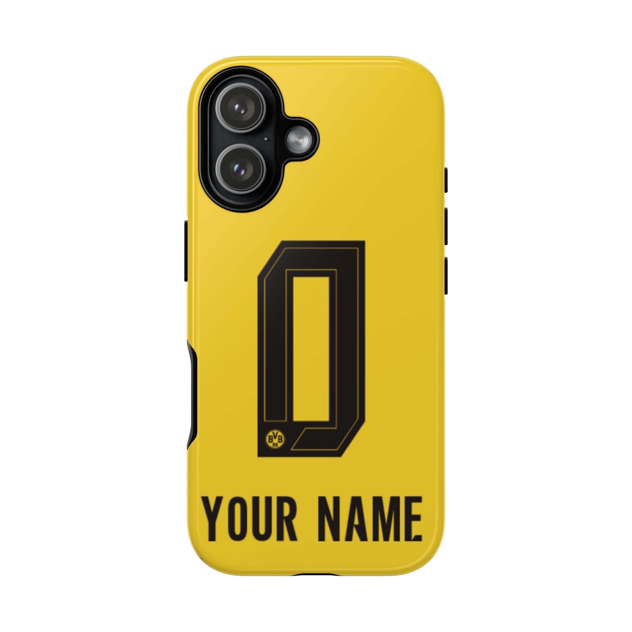 Custom Personal Back Number Jersey Borussia Dortmund 2025/2026 Soccer Team Inspire custom Sport Phone Case Collection for iPhone 17-11, Samsung S25-S21