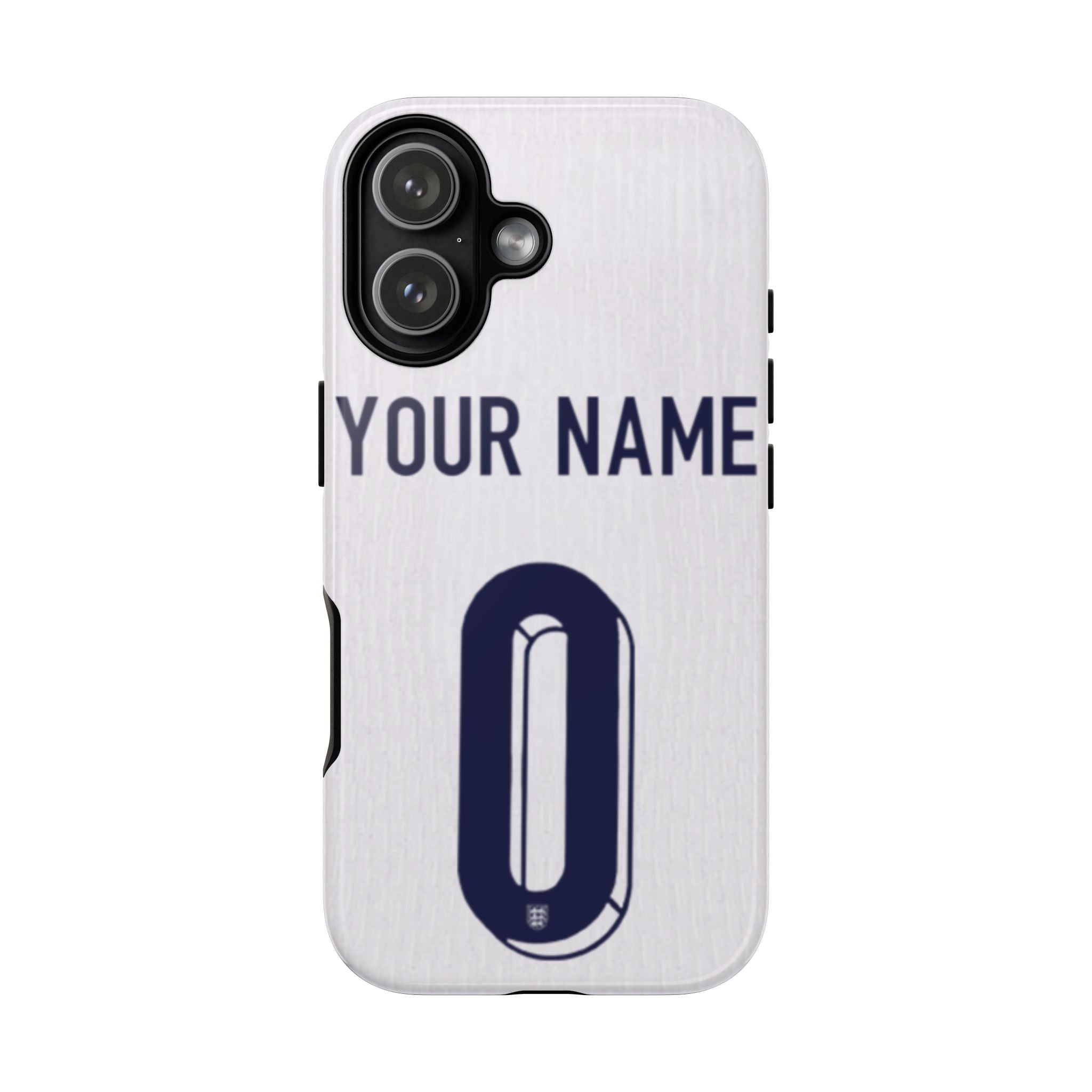 Custom Personal Back Number Jersey England 2024 Soccer Team Inspire custom Sport Phone Case Collection for iPhone 17-11, Samsung S25-S21