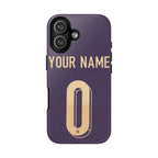 Custom Personal Back Number Jersey England 2024 Soccer Team Inspire custom Sport Phone Case Collection for iPhone 17-11, Samsung S25-S21