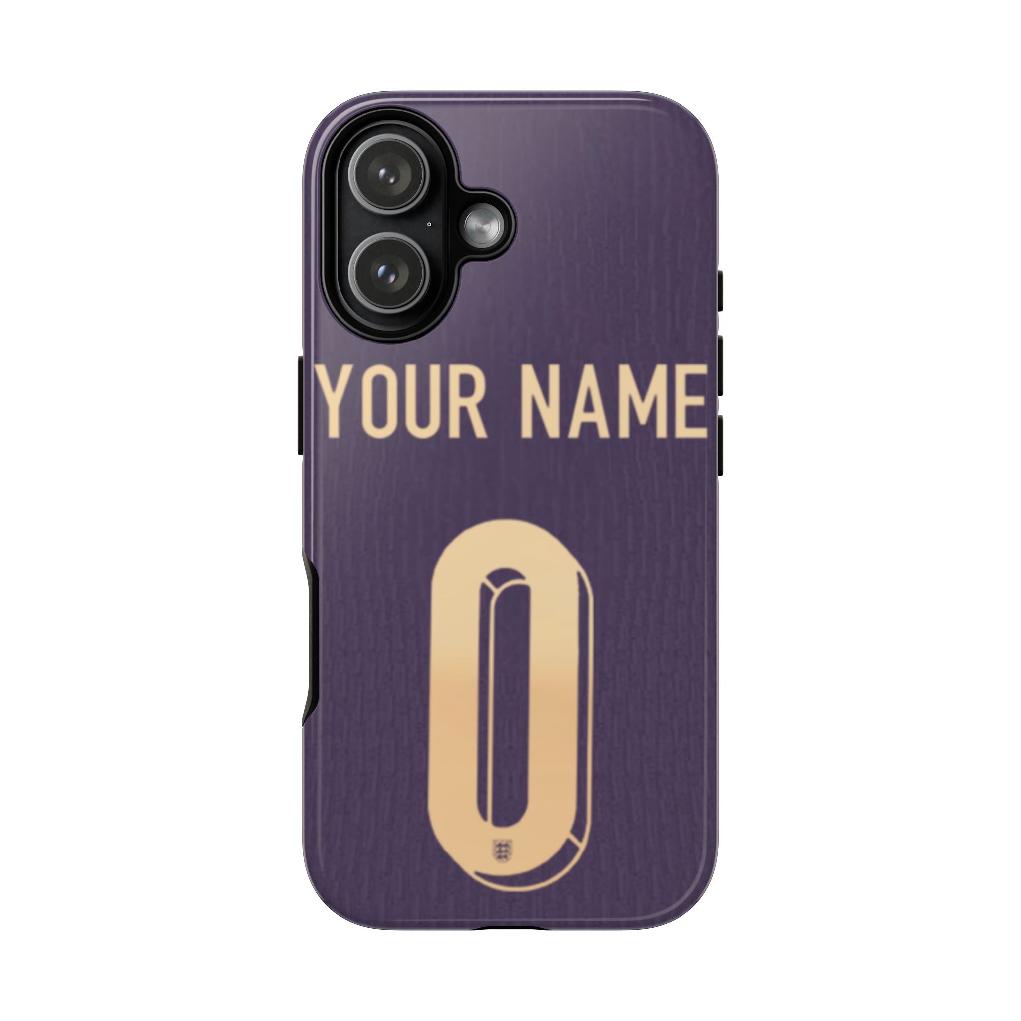 Custom Personal Back Number Jersey England 2024 Soccer Team Inspire custom Sport Phone Case Collection for iPhone 17-11, Samsung S25-S21