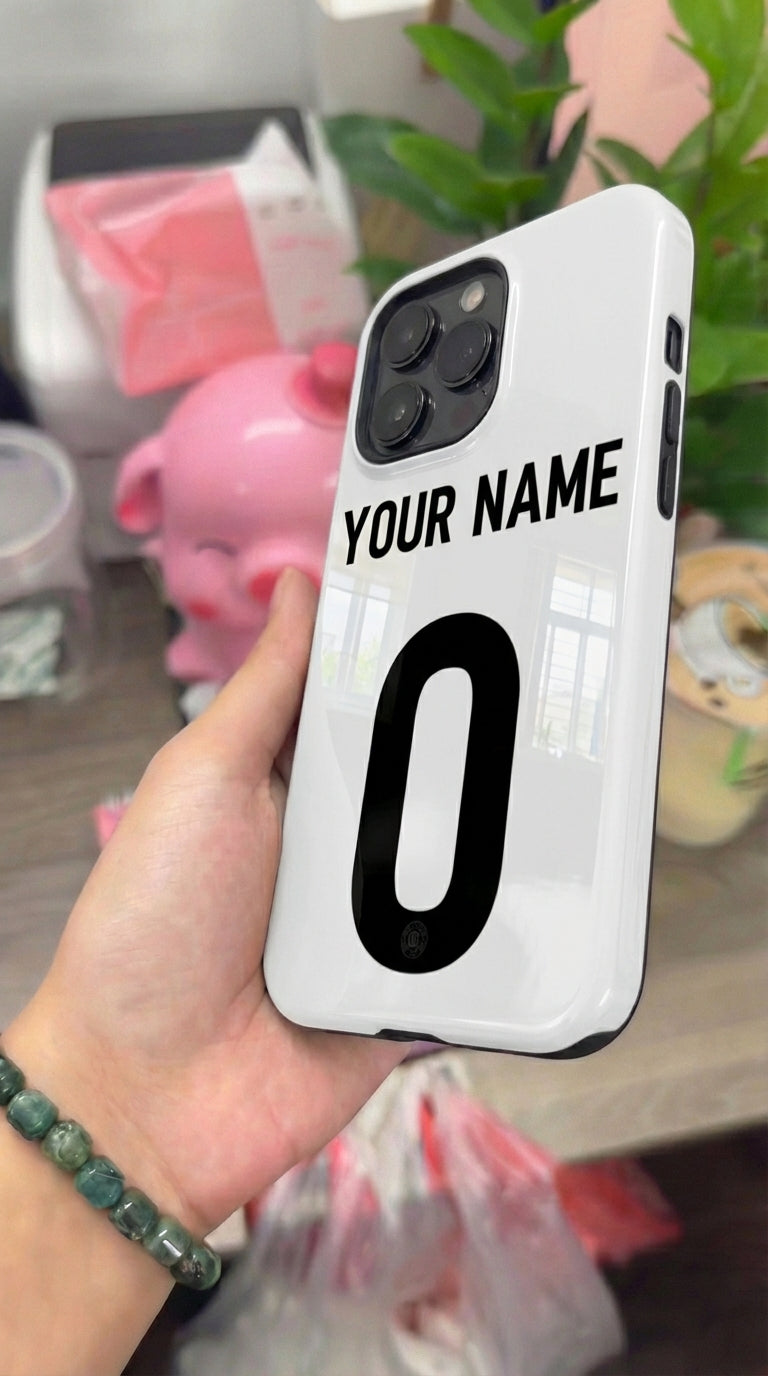 Custom Personal Back Number Jersey Germany 125th Anniversary Soccer Team Inspire custom Sport Phone Case Collection for iPhone 17-11, Samsung S25-S21