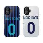 Custom Personal Back Number Jersey Inter 2025/2026 Cup Soccer Team Inspire custom Sport Phone Case Collection for iPhone 17-11, Samsung S25-S21