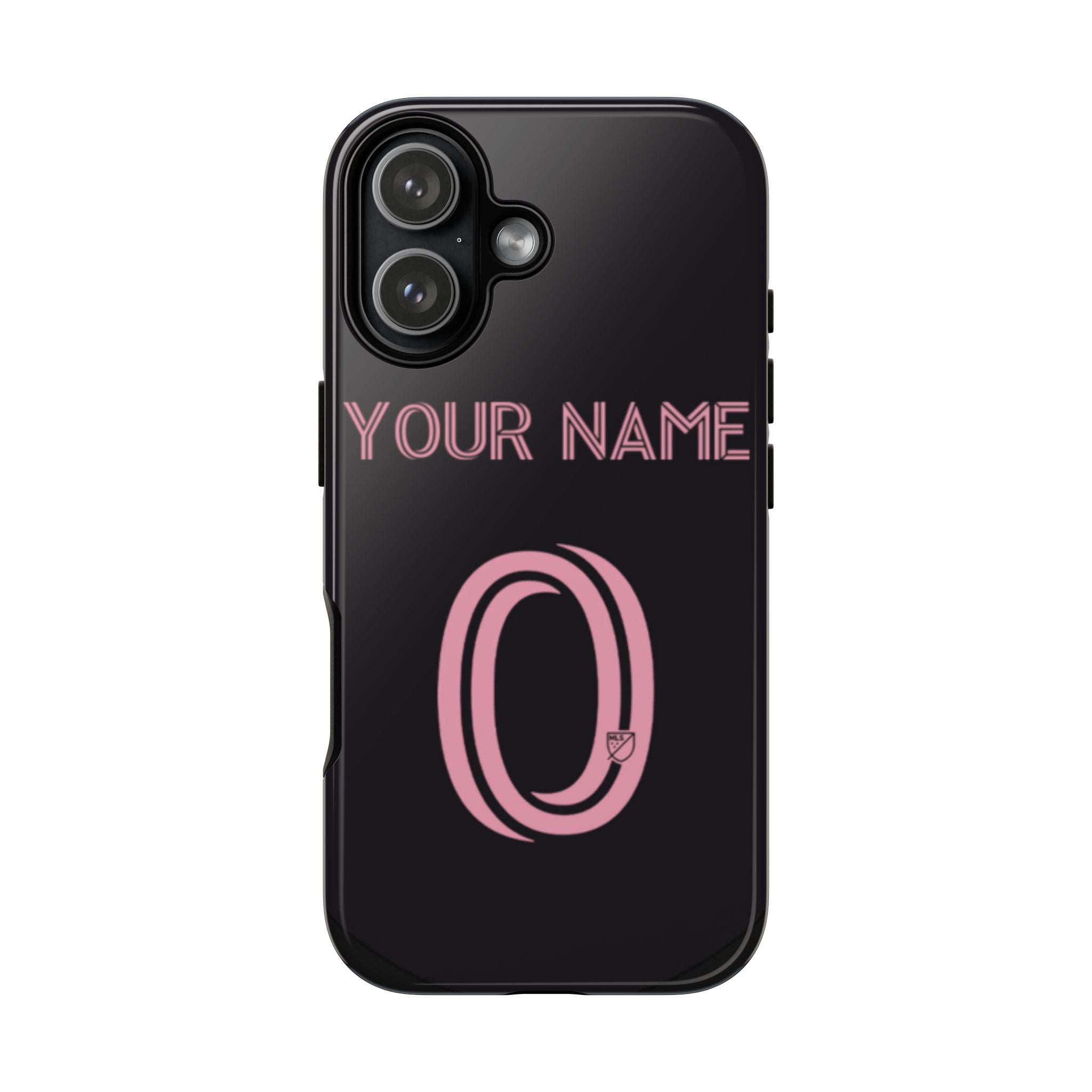 Custom Personal Back Number Jersey Inter Miami 2025 Soccer Team Inspire custom Sport Phone Case Collection for iPhone 17-11, Samsung S25-S21