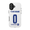 Custom Personal Back Number Jersey Olympique Lyon 2025/2026 Cup Soccer Team Inspire custom Sport Phone Case Collection for iPhone 17-11, Samsung S25-S21
