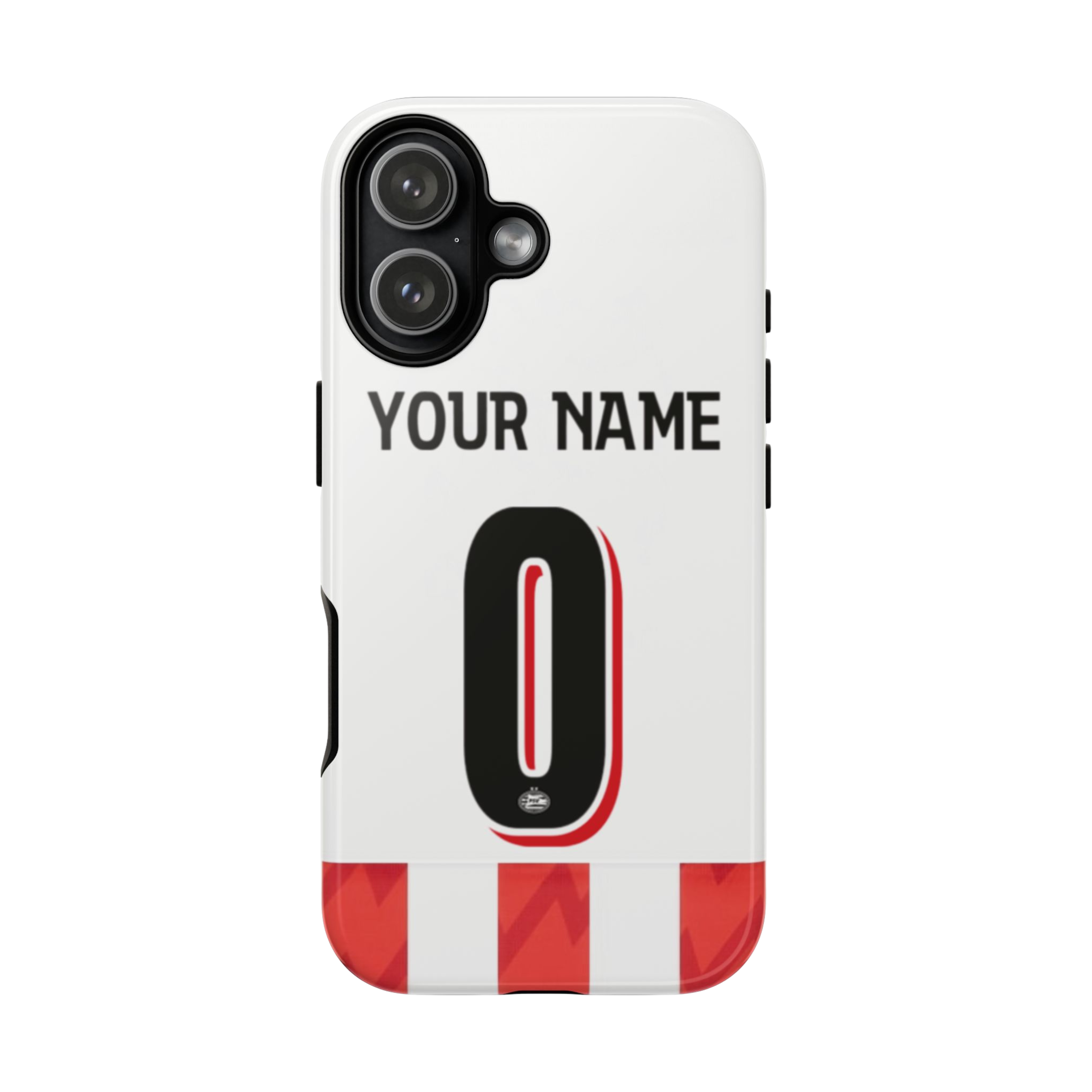 Custom Personal Back Number Jersey PSV 2025/2026 Cup Soccer Team Inspire custom Sport Phone Case Collection for iPhone 17-11, Samsung S25-S21