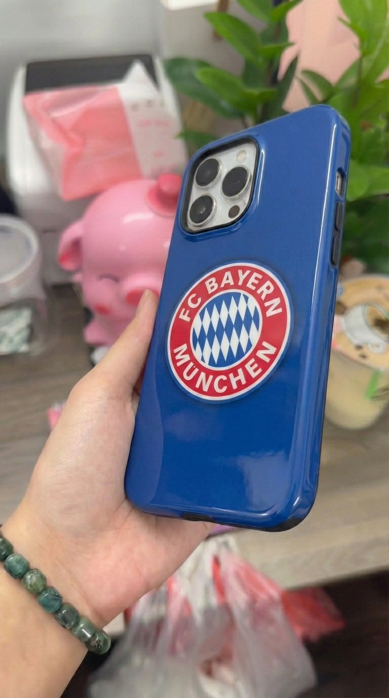 FC Bayern Munich Logo Soccer Team Inspire custom Sport Phone Case Collection for iPhone 17-11, Samsung S25-S21