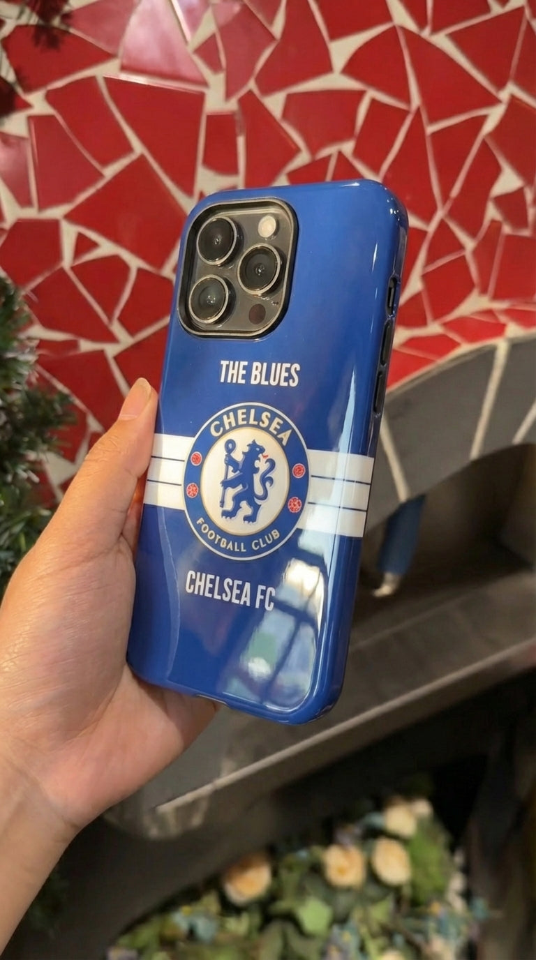 Chelsea Logo Soccer Team Inspire custom Sport Phone Case Collection for iPhone 17-11, Samsung S25-S21