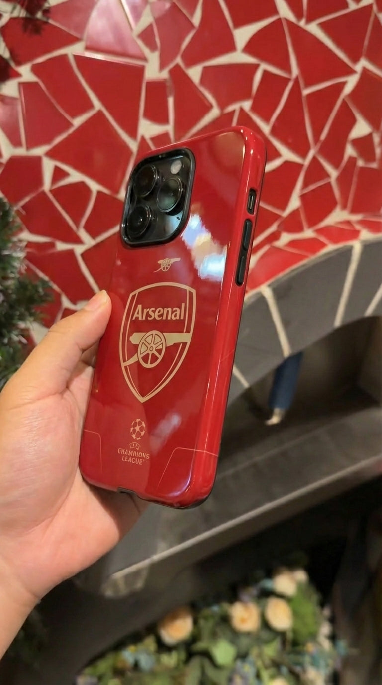 Arsenal Logo Soccer Team Inspire custom Sport Phone Case Collection for iPhone 17-11, Samsung S25-S21