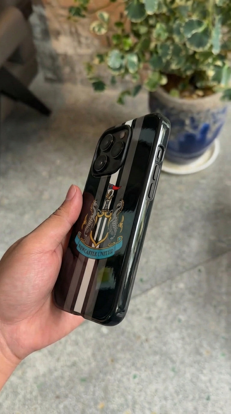 Newcastle United Logo Soccer Team Inspire custom Sport Phone Case Collection for iPhone 17-11, Samsung S25-S21