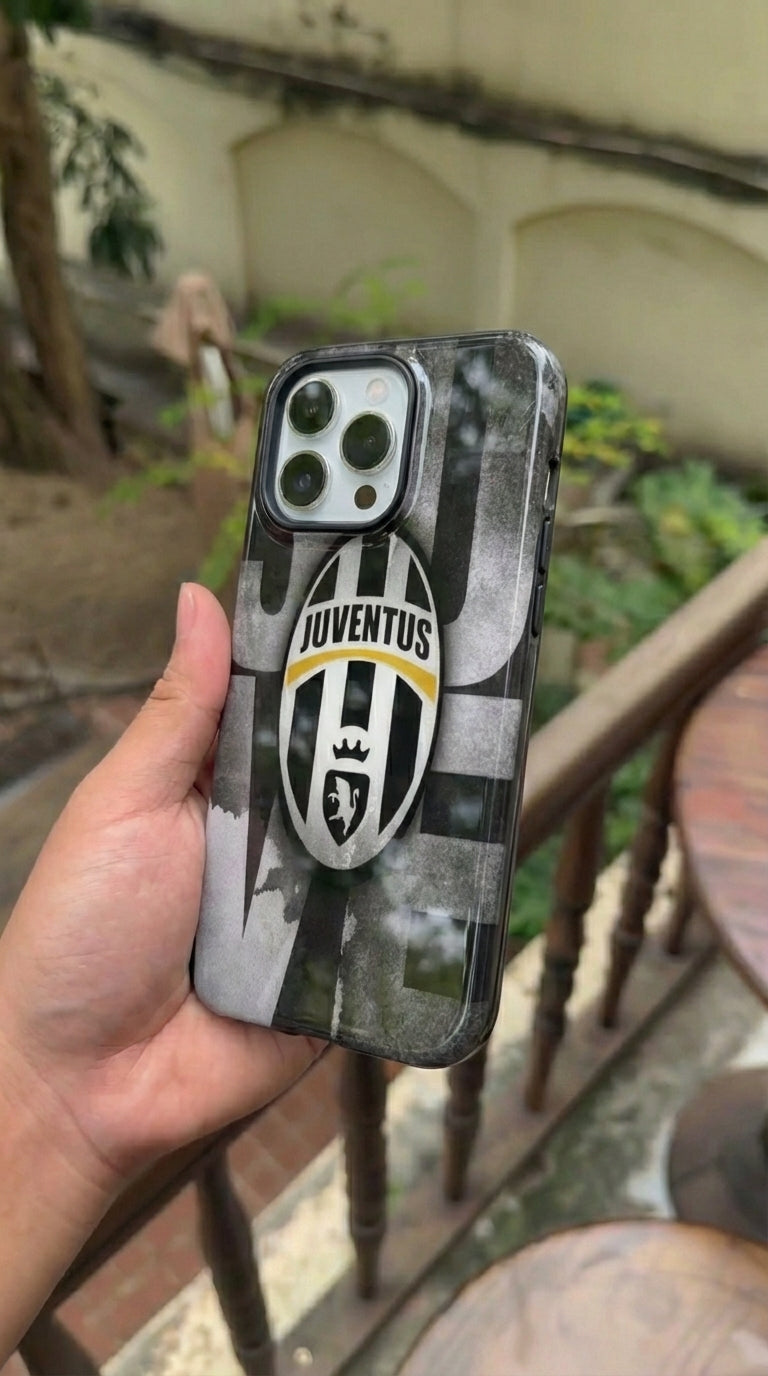 Juventus Logo Soccer Team Inspire custom Sport Phone Case Collection for iPhone 17-11, Samsung S25-S21