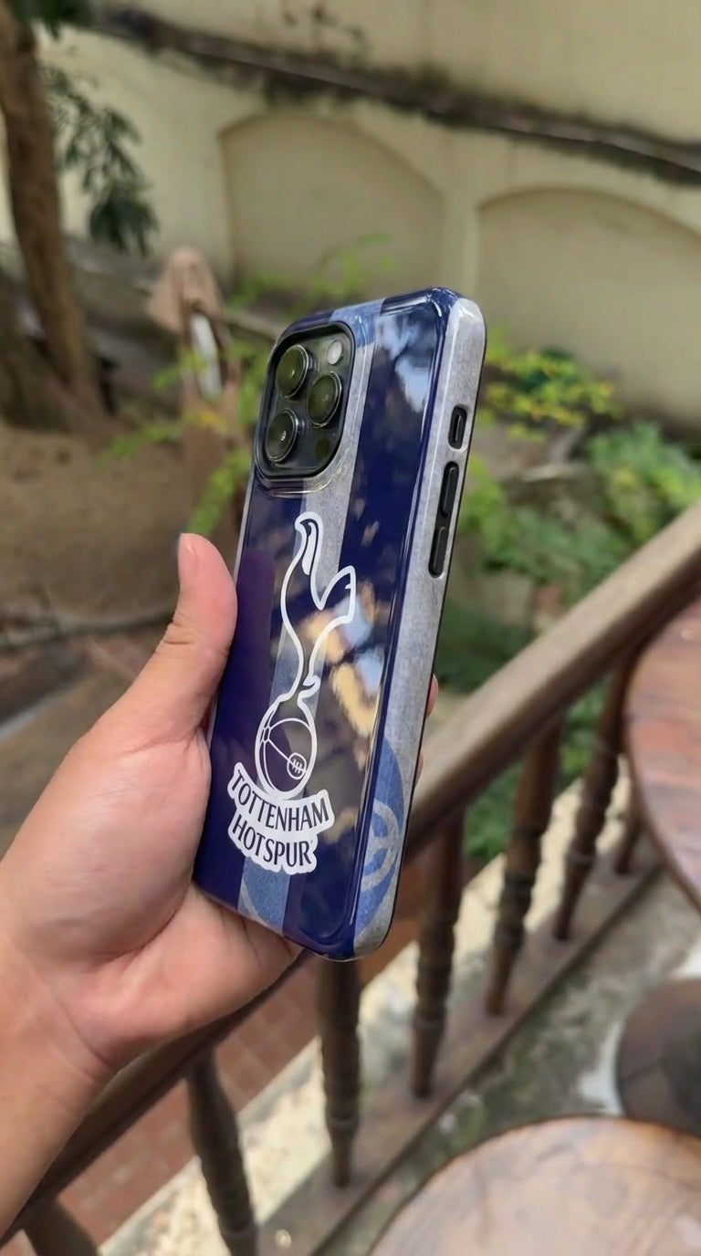 Tottenham Hotspur Logo Soccer Team Inspire custom Sport Phone Case Collection for iPhone 17-11, Samsung S25-S21