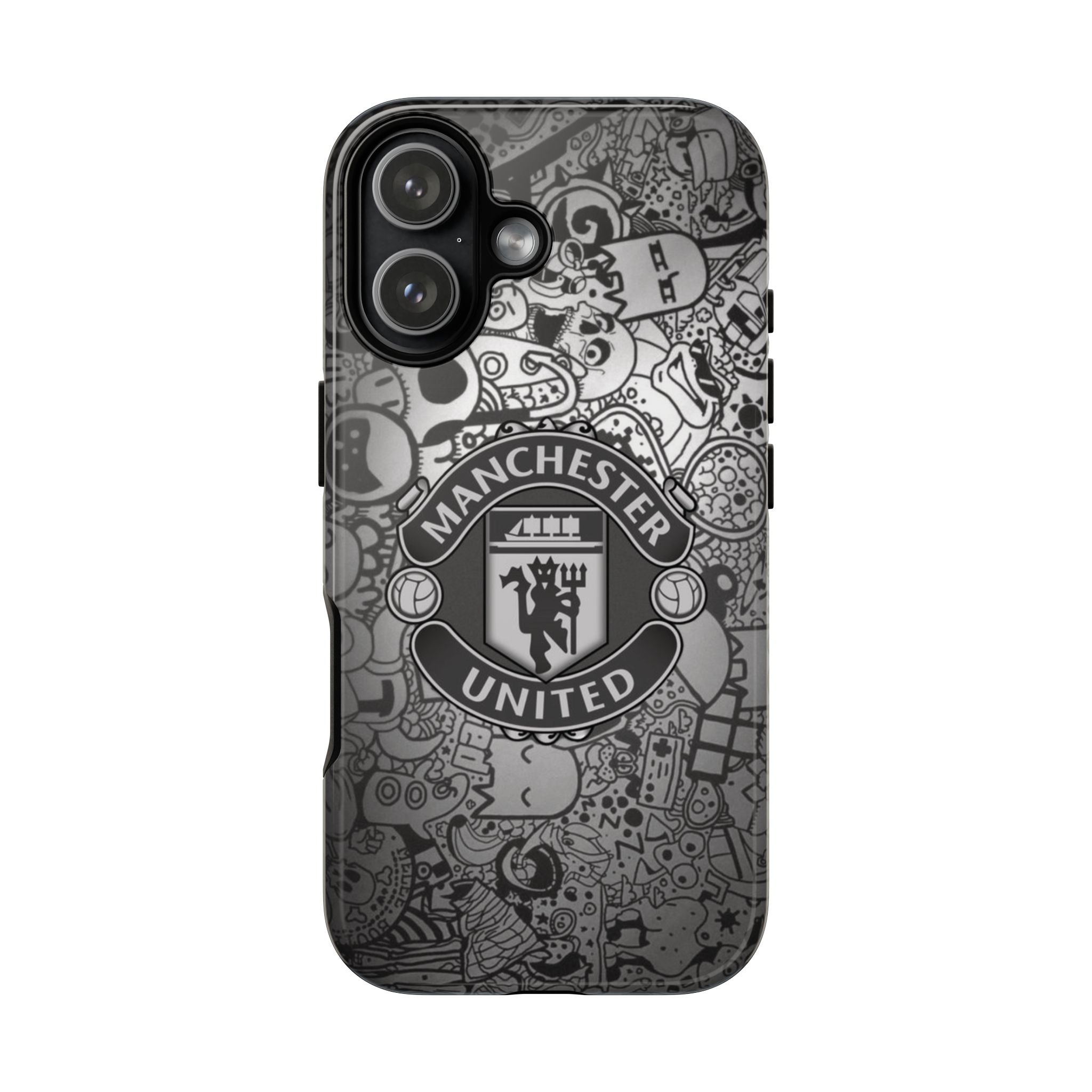 Manchester United Logo Soccer Team Inspire custom Sport Phone Case Collection for iPhone 17-11, Samsung S25-S21